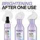Pré-traitement shampooing éclat Blondage High Bright de la marque Redken Gamme Blondage High Bright Contenance 250ml - 3
