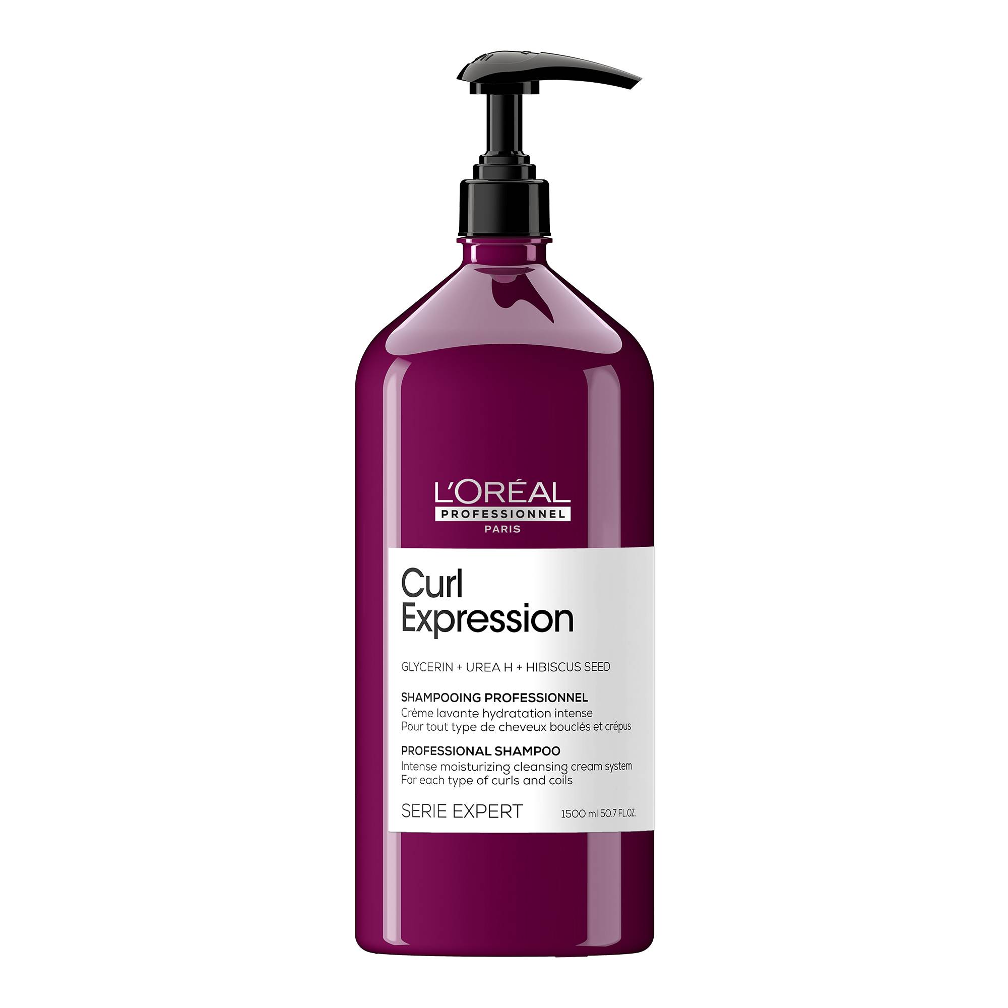 Shampoing hydratation intense Curl Expression de la marque L'Oréal Professionnel Contenance 1500ml - 1