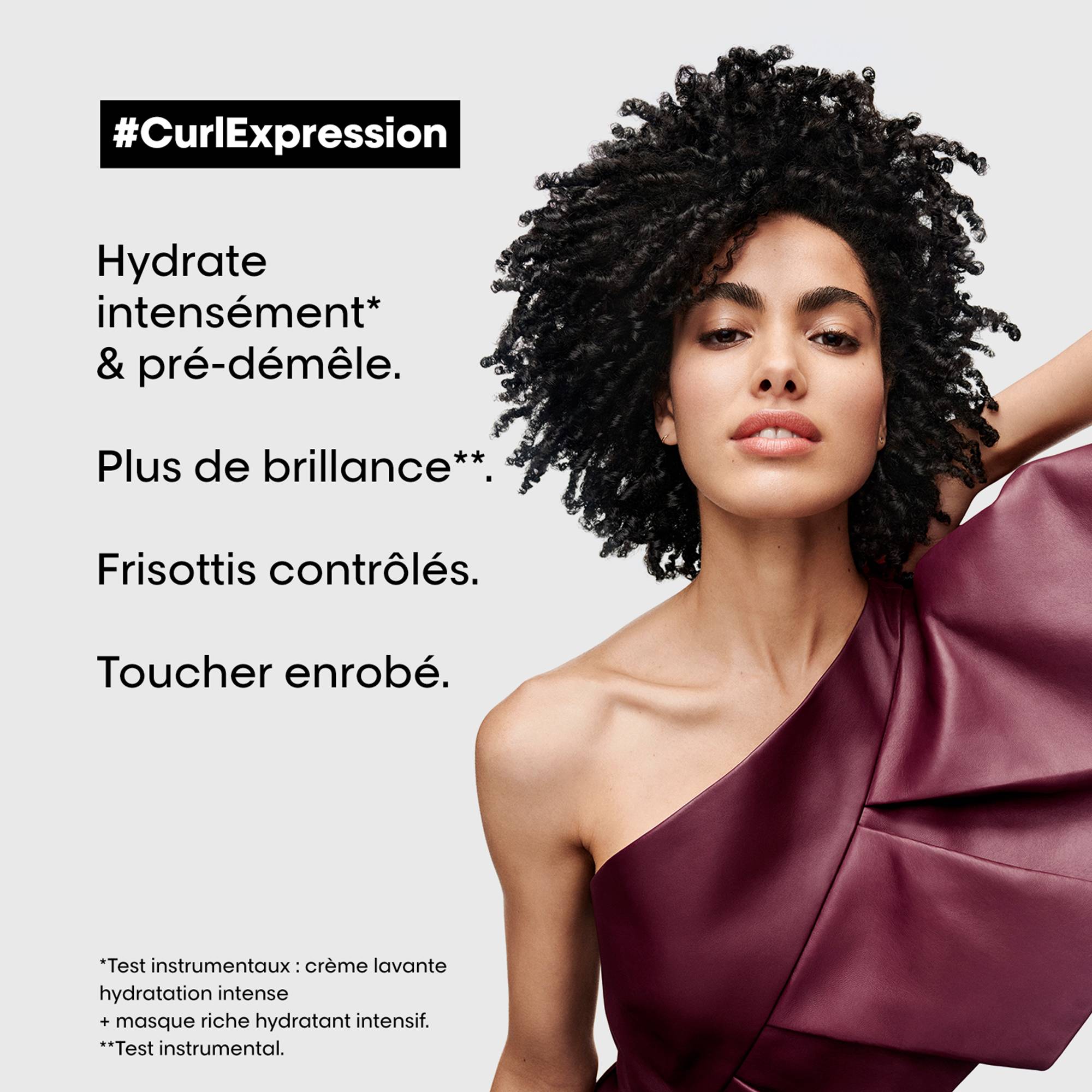 Crème hydratante intensive longue durée Curl Expression de la marque L'Oréal Professionnel Contenance 200ml - 4