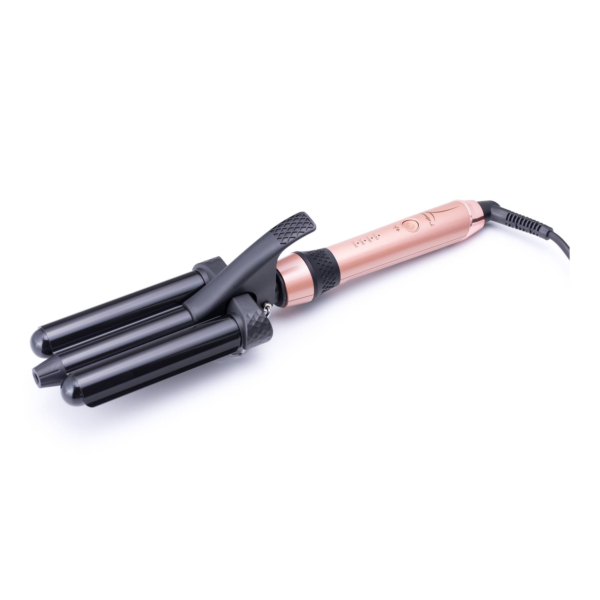 Fer à onduler 3 branches Beach waver Diamond Rose Gold de la marque 7e ÉLÉMENT - 1