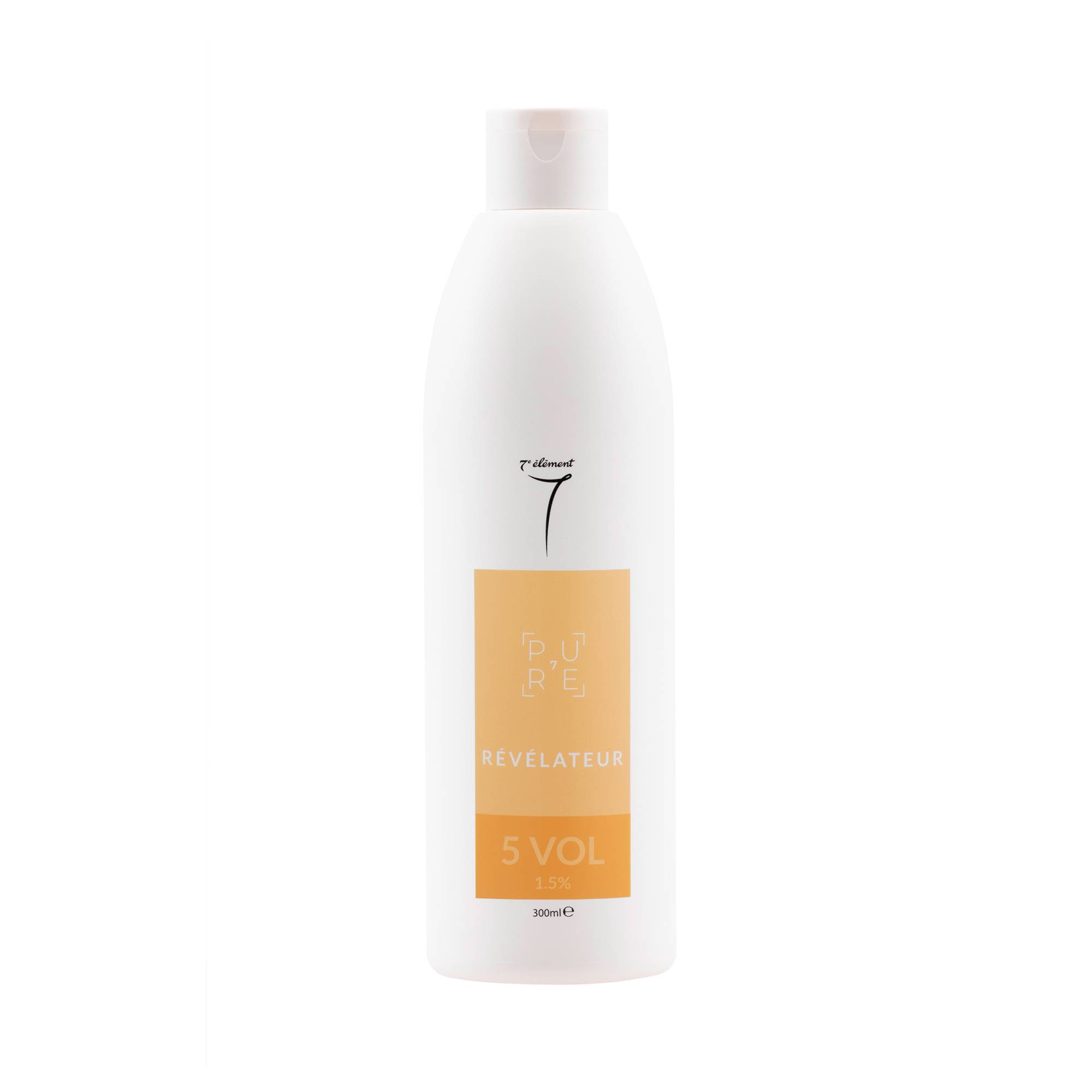 Révélateur 5 volumes PURE7 de la marque 7e ÉLÉMENT Contenance 300ml - 1