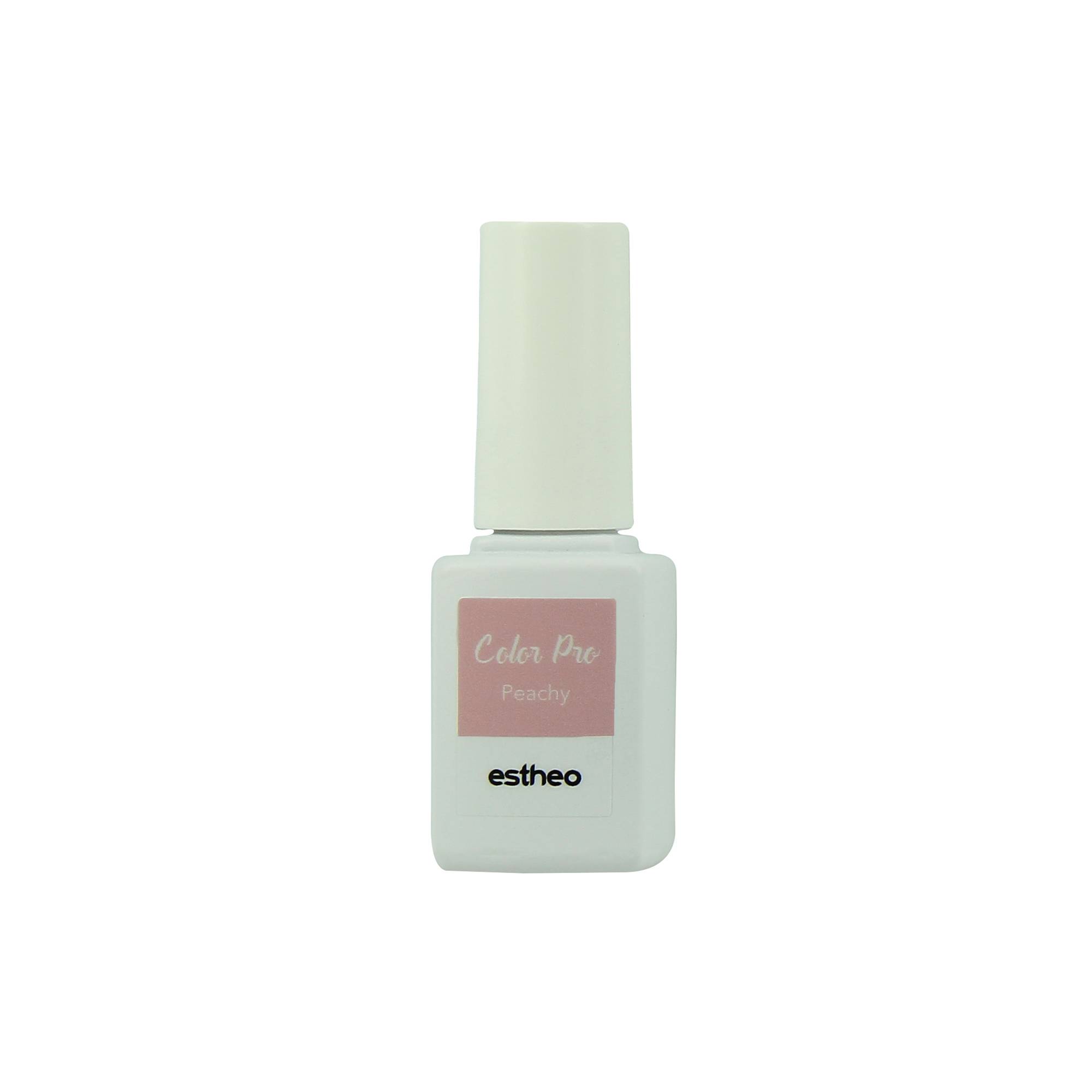 Vernis semi-permanent 8 Peachy de la marque Estheo Contenance 10ml - 1