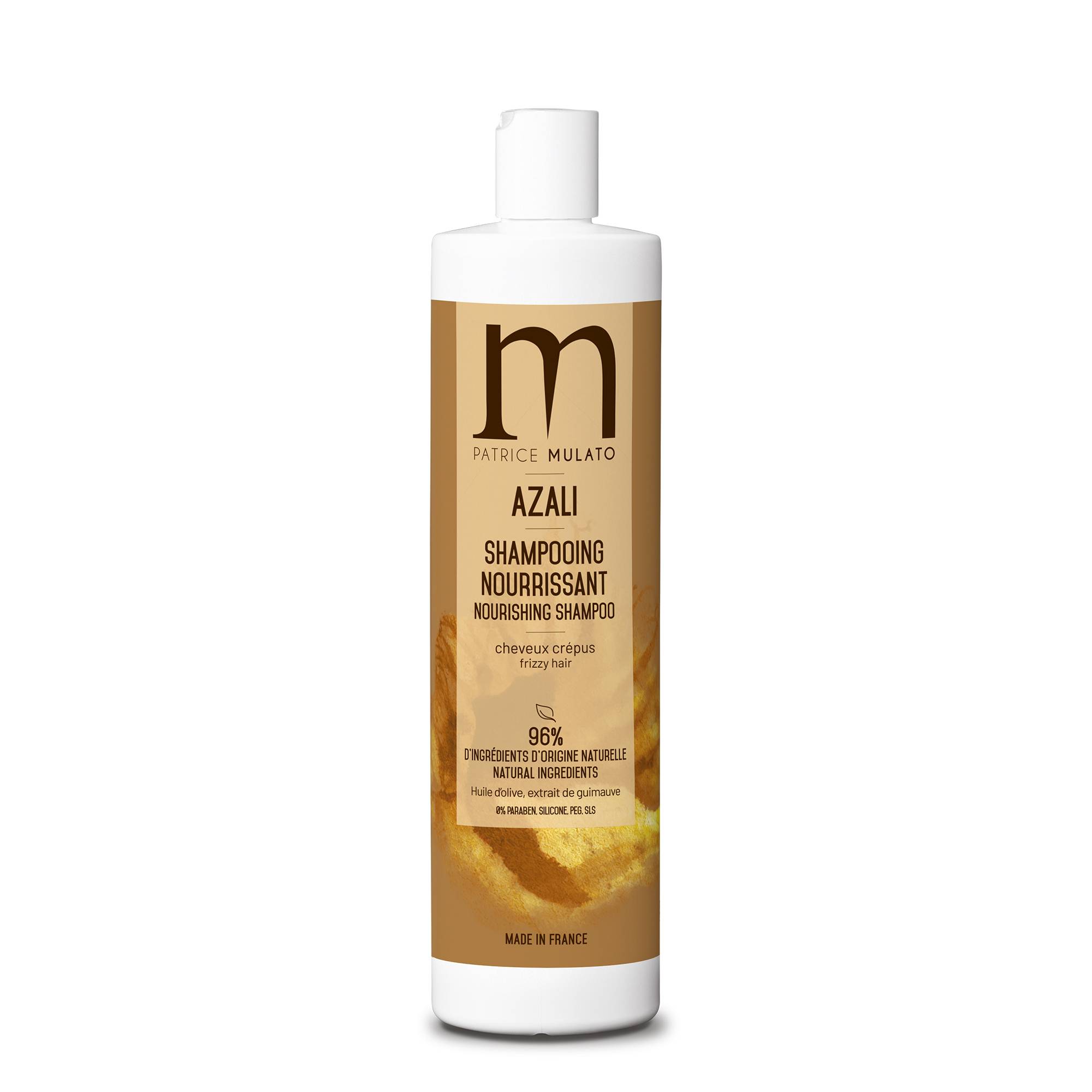 Shampooing nourrissant Azali cheveux crépus de la marque Mulato Contenance 500ml - 1