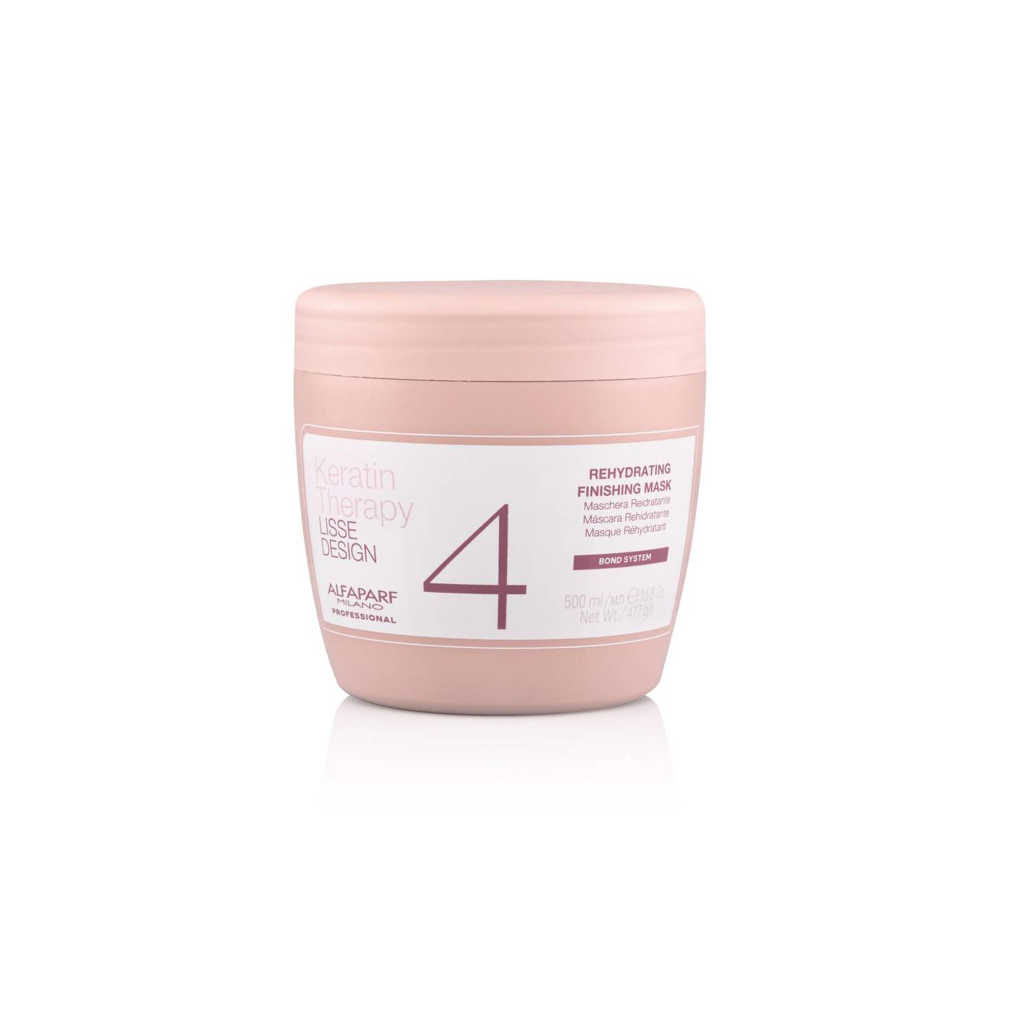 Masque réhydratant Keratin Therapy de la marque Alfaparf Milano Contenance 500ml - 1