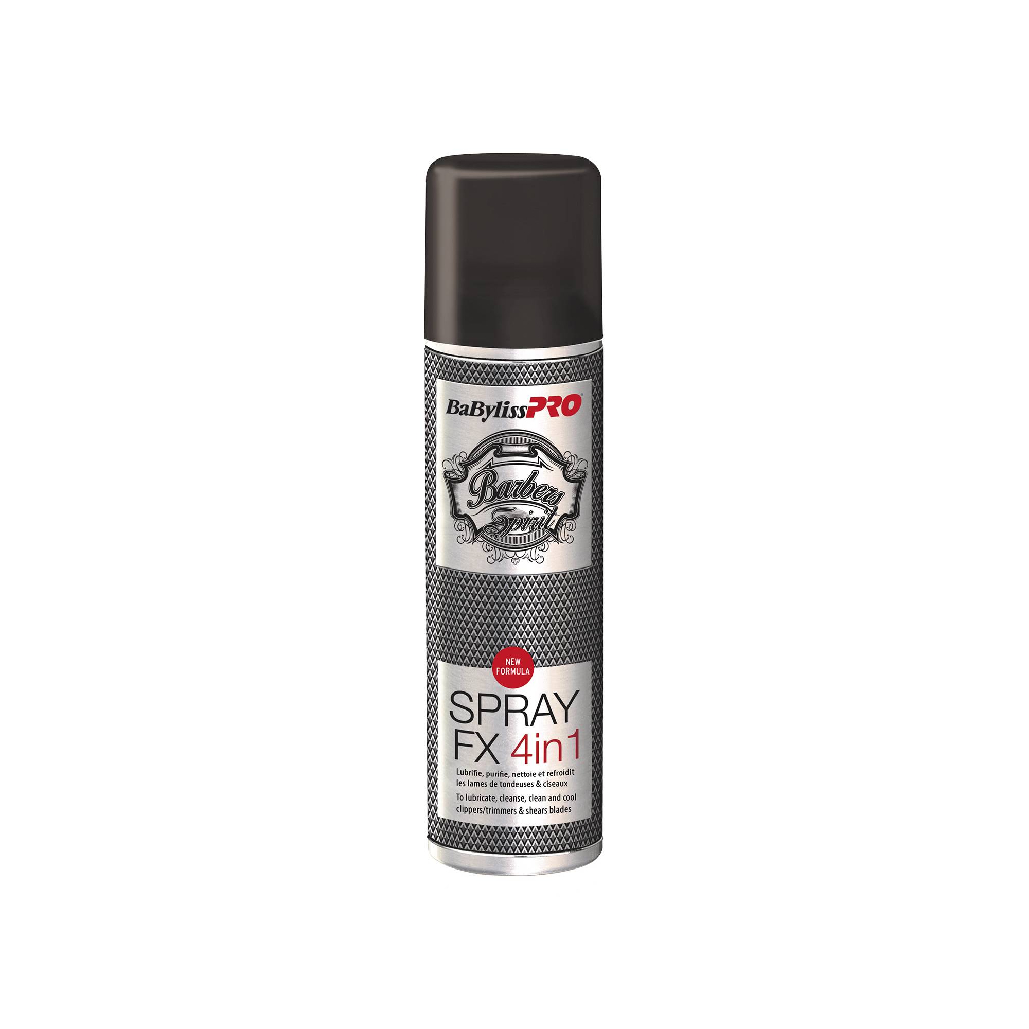Produit d'entretien tondeuses/ciseaux Spray FX4IN1 de la marque Babyliss Pro - 1