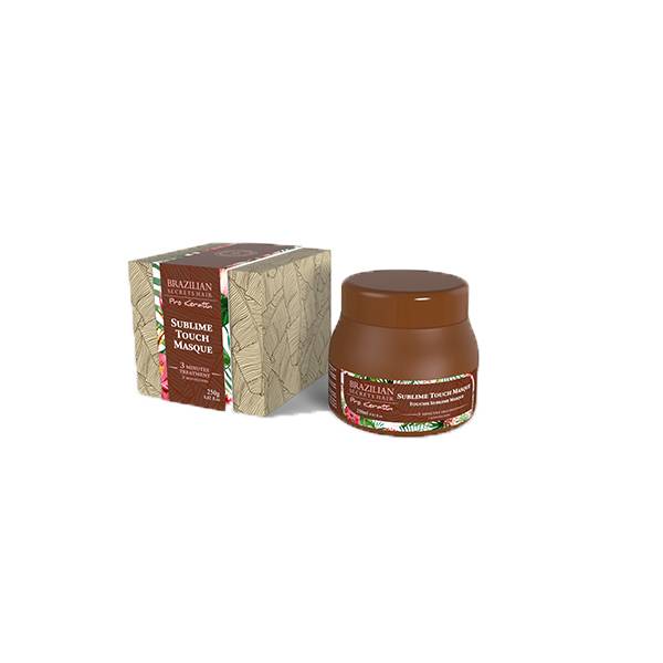 Masque Sublime Touch - Pro Keratin de la marque Brazilian Secrets Hair Contenance 250g - 1