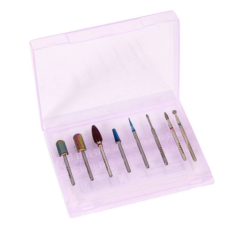 Set de 8 embouts pour ponceuse professionnelle de la marque Peggy Sage - 1