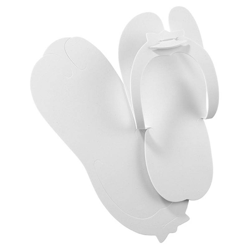 Pantoufles jetables blanches de la marque Peggy Sage - 1