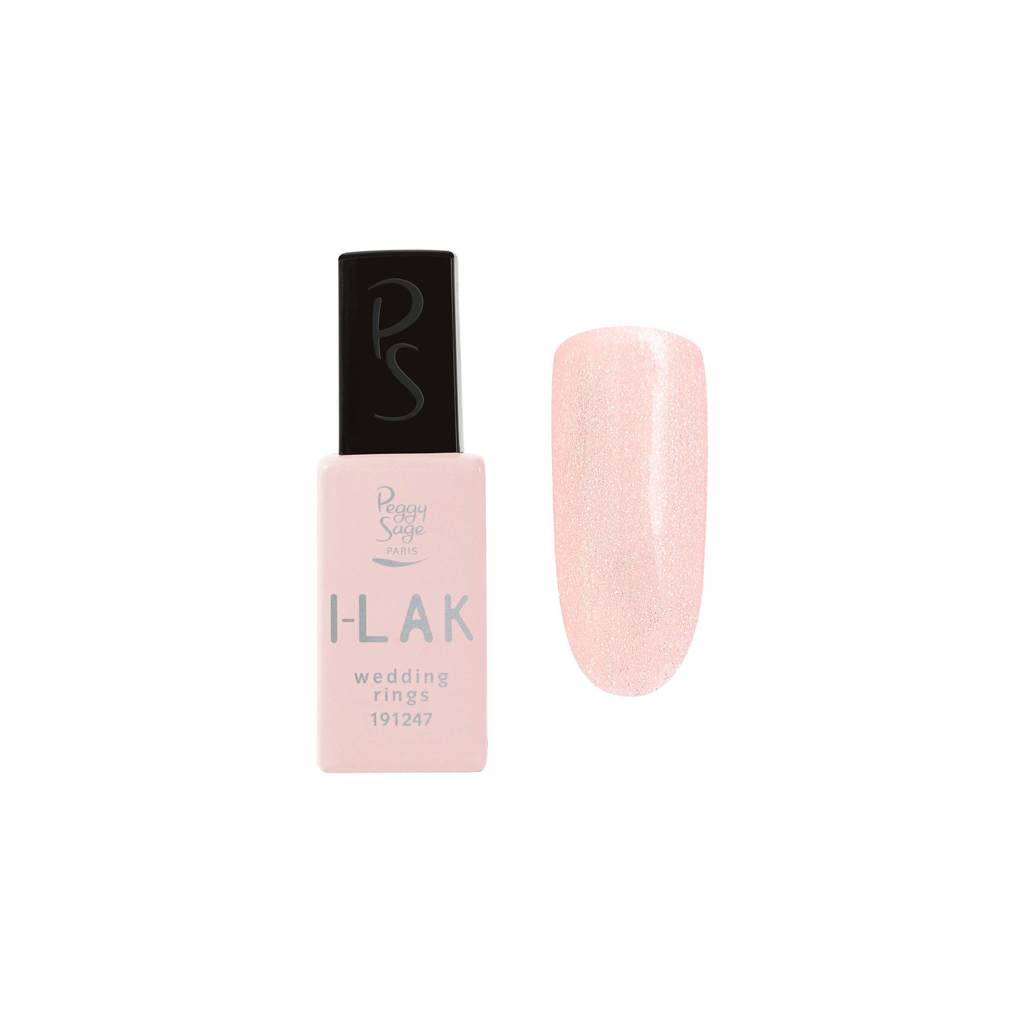 Vernis semi-permanent I-LAK Wedding rings de la marque Peggy Sage Contenance 11ml - 1