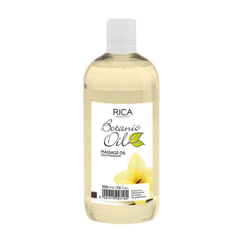 Huile de massage neutre de la marque Rica Contenance 500ml - 1