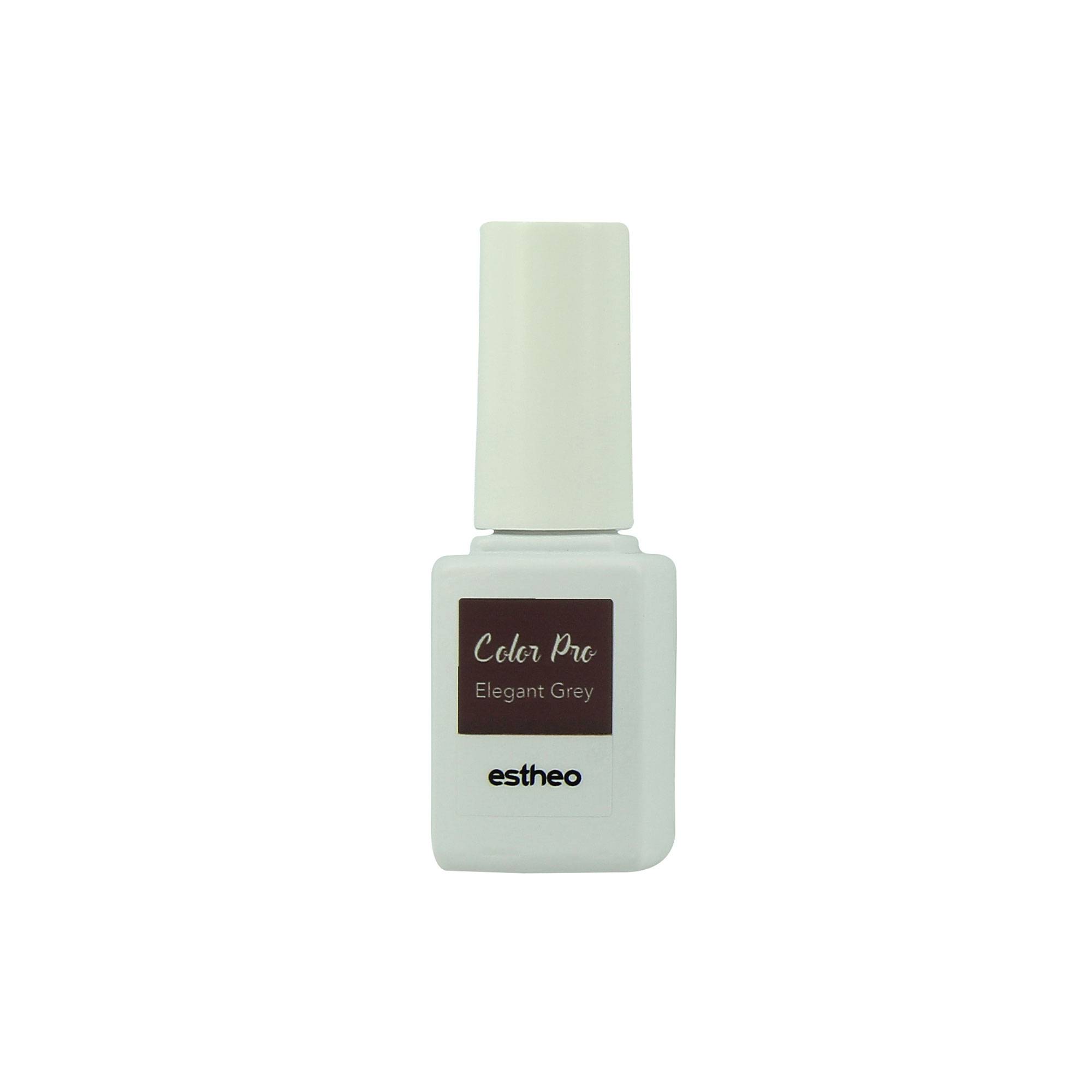 Vernis semi-permanent 15 Elegant grey de la marque Estheo Contenance 10ml - 1