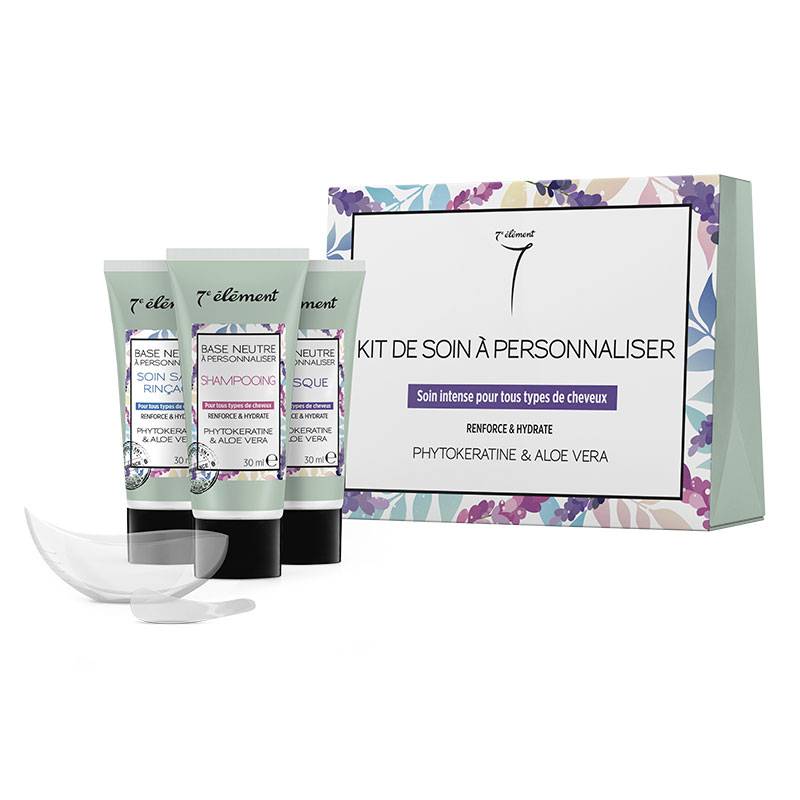 Kit soin intense à personnaliser - Tous types de cheveux 3x30ml de la marque 7e ÉLÉMENT Contenance 90ml - 1