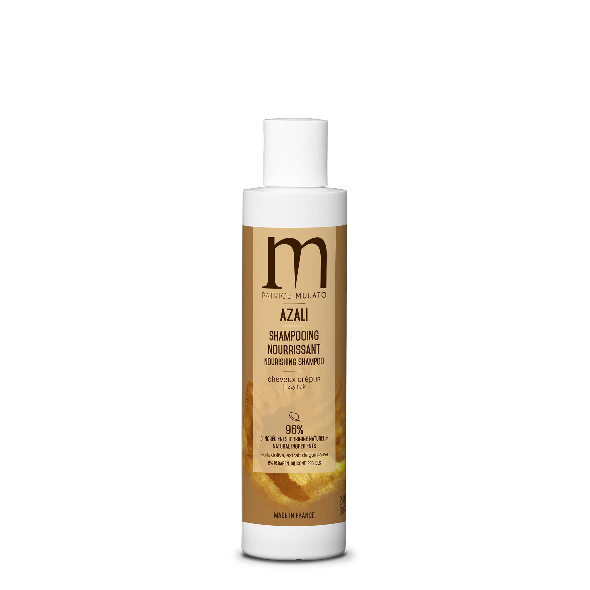 Shampooing nourrissant Azali cheveux crépus de la marque Mulato Contenance 200ml - 1