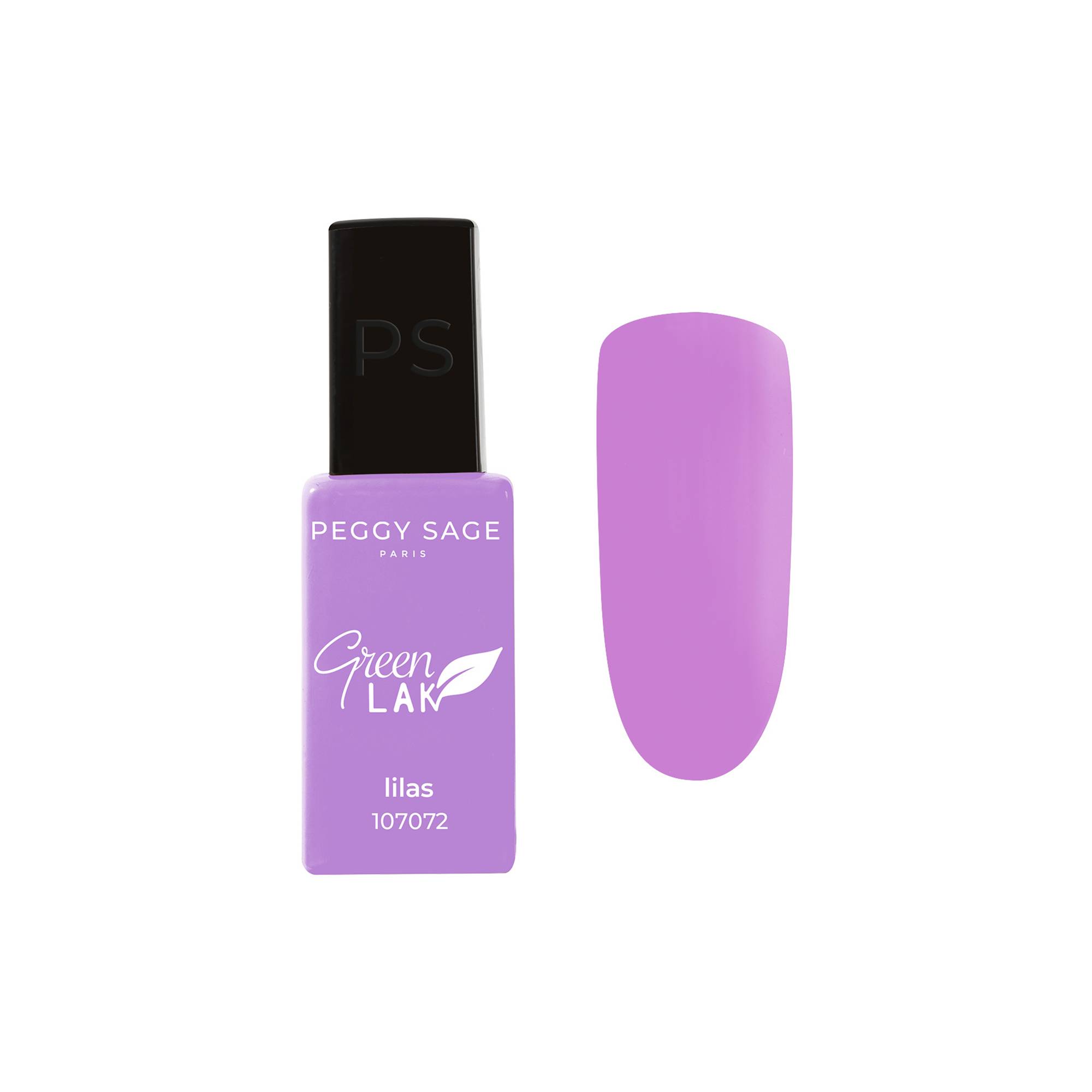 Vernis à ongles longue tenue Green LAK - Lilas de la marque Peggy Sage Contenance 10ml - 1