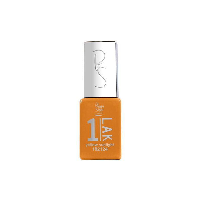 Mini vernis semi-permanent 1-LAK Yellow Sunlight de la marque Peggy Sage Contenance 5ml - 1