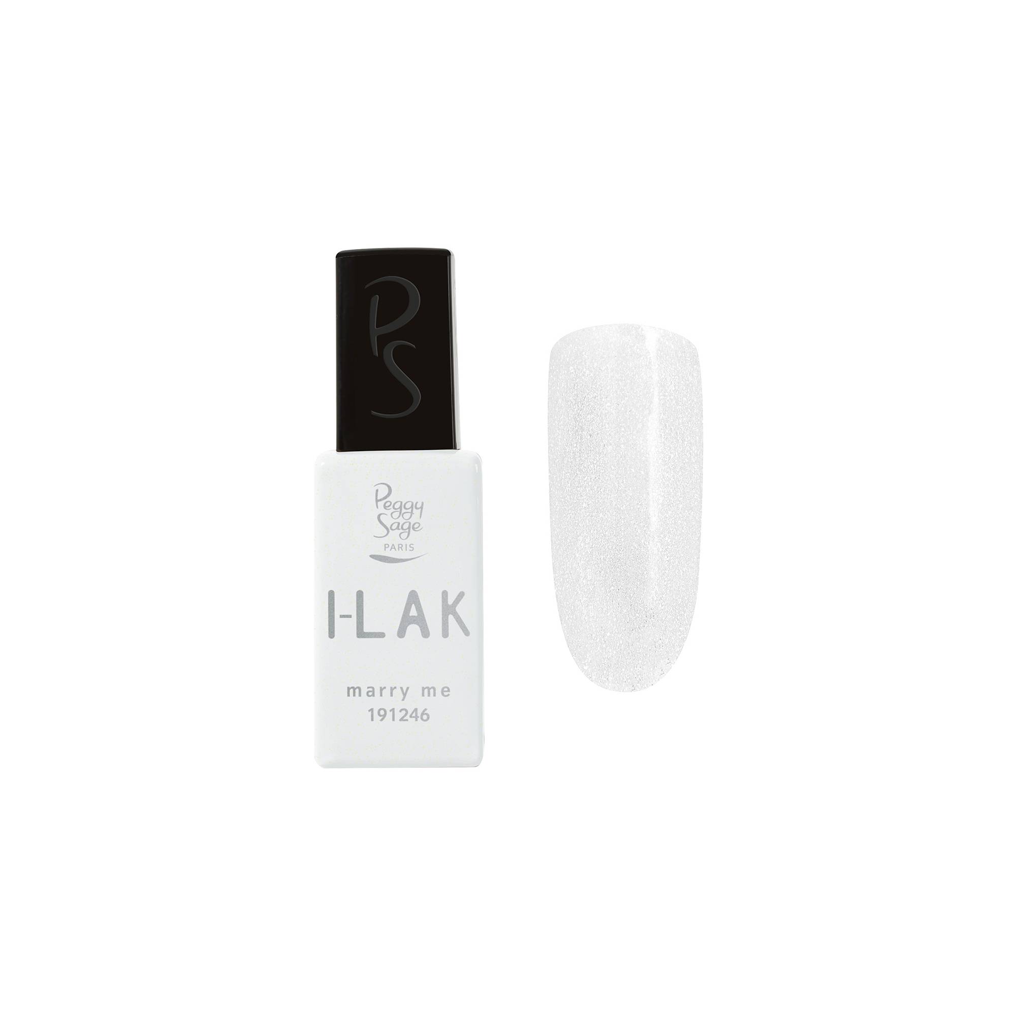 Vernis semi-permanent I-LAK Marry me de la marque Peggy Sage Contenance 11ml - 1