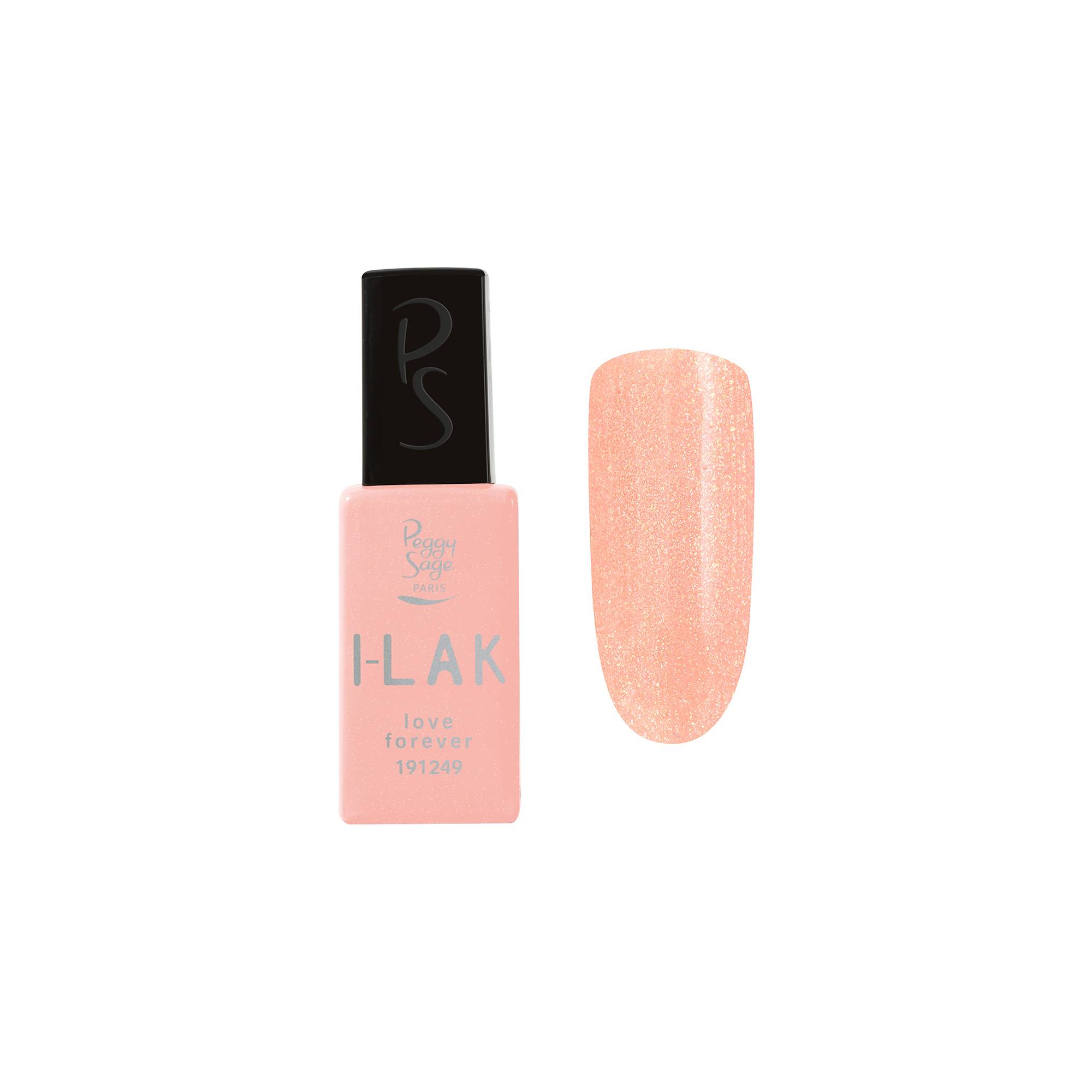 Vernis semi-permanent I-LAK Love forever de la marque Peggy Sage Contenance 11ml - 1