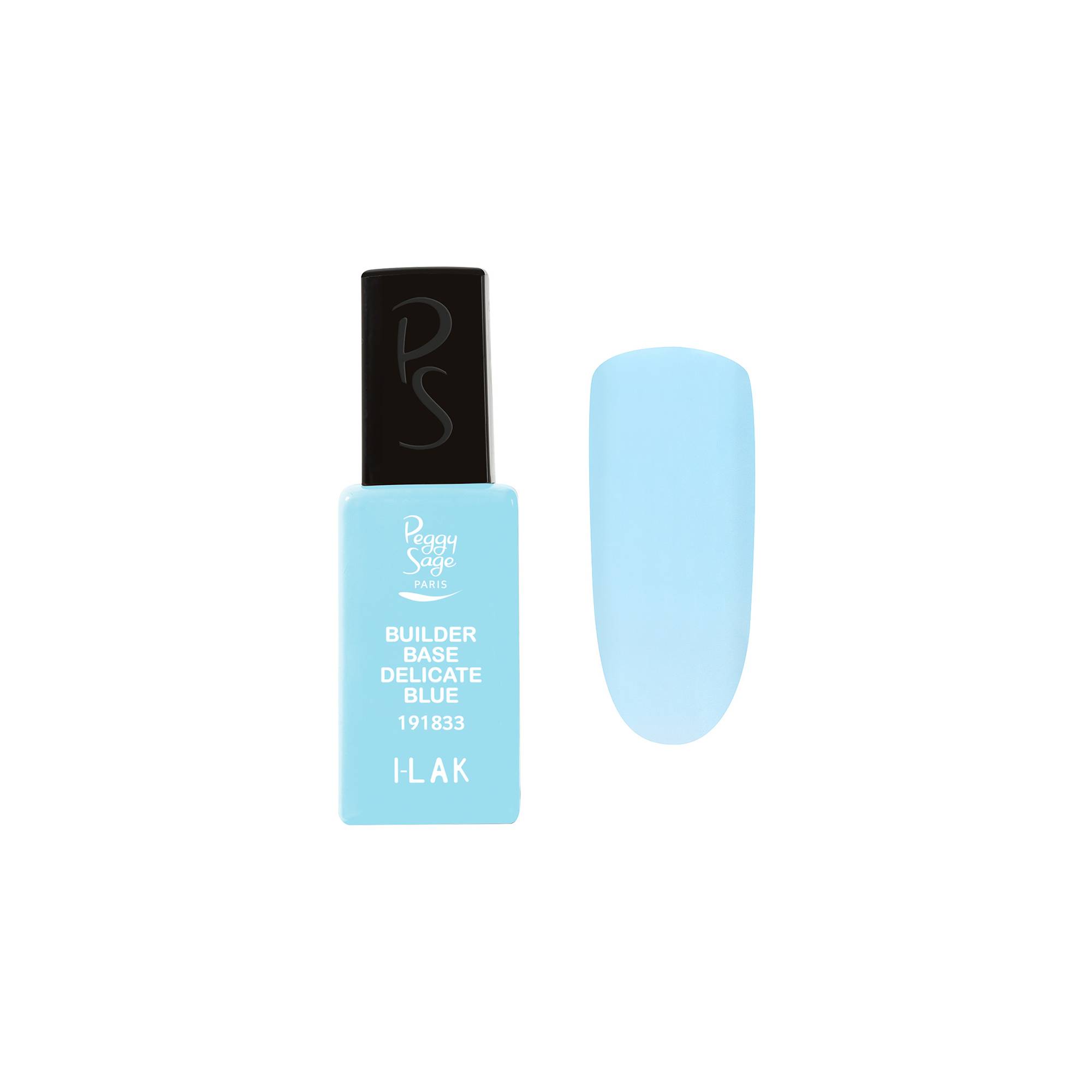 Builder base semi-permanente I-LAK Delicate blue de la marque Peggy Sage Contenance 11ml - 1