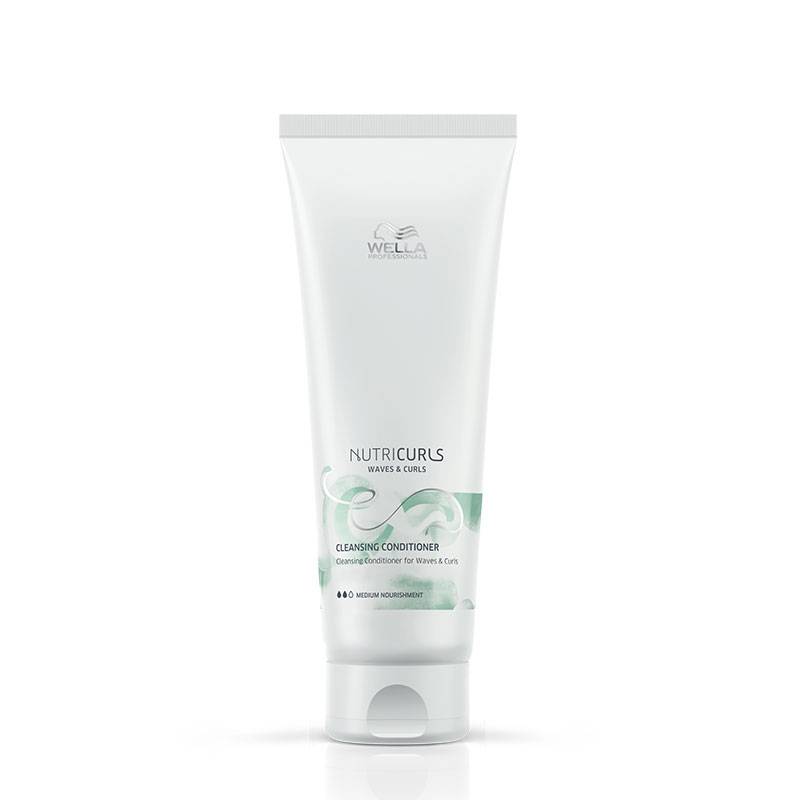 Après-shampoing nettoyant cheveux bouclés et ondulés Nutricurls de la marque Wella Professionals Contenance 250ml - 1
