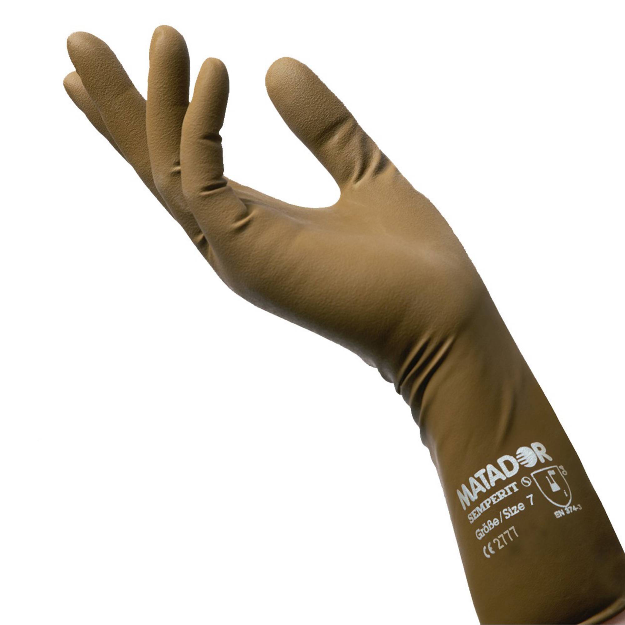 Paire de gants de protection en latex taille M de la marque Matador - 1