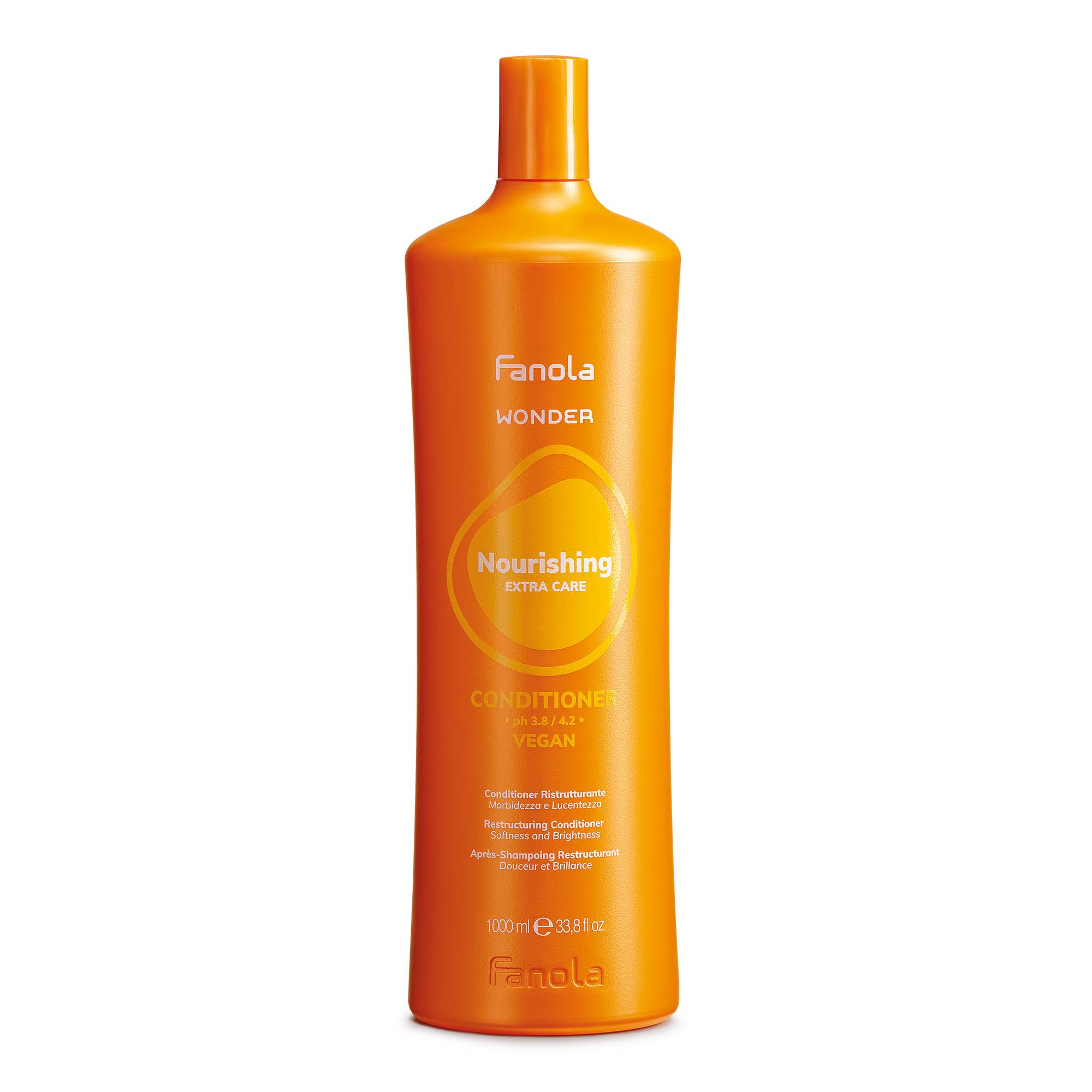 Après-shampooing restructurant douceur et brillance Wonder Nourishing de la marque Fanola Contenance 1000ml - 1