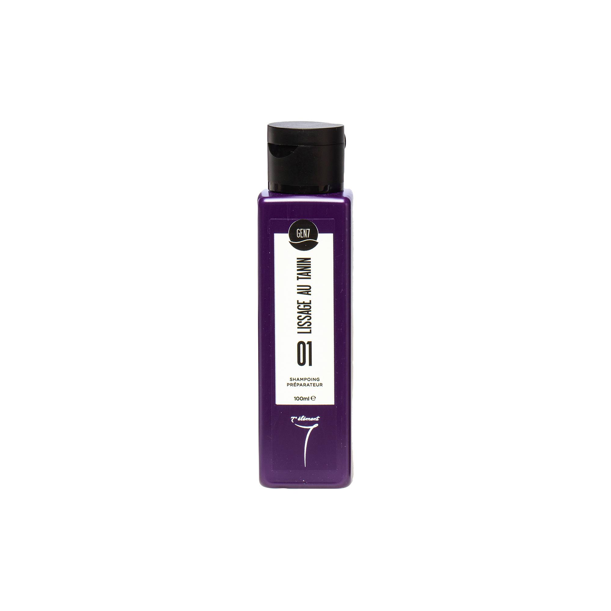 Shampooing préparateur GEN7 - Lissage au tanin n°1 de la marque 7e ÉLÉMENT Contenance 100ml - 1