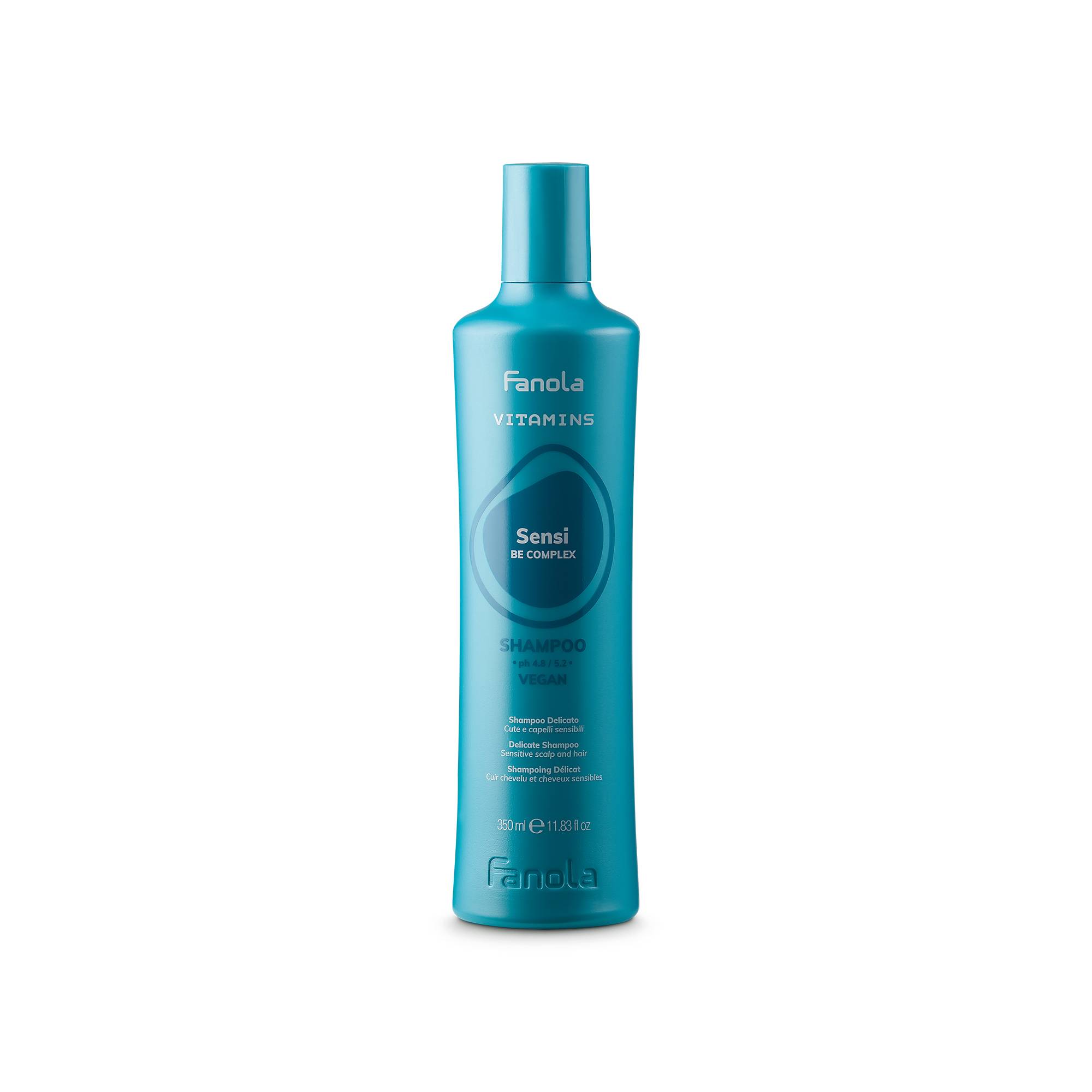 Shampoing doux pour cuir chevelu et cheveux sensibles Sensi de la marque Fanola Contenance 350ml - 1