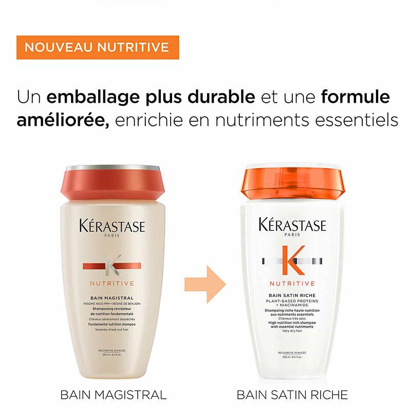 Bain satin riche Nutritive de la marque Kerastase Contenance 250ml - 6