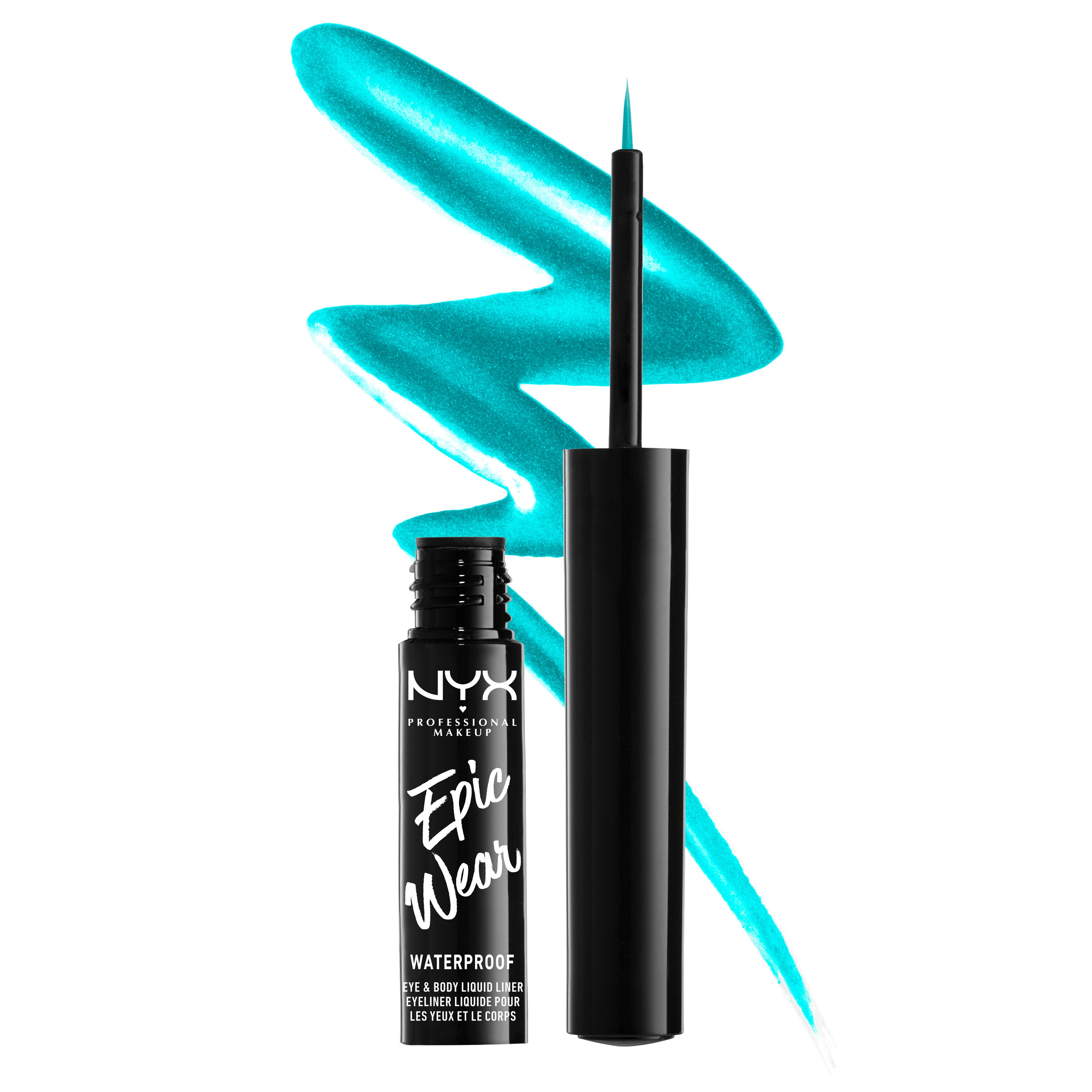 Epic Wear Metallic Liquide Liner Teal Metal de la marque NYX Professional Makeup - 1