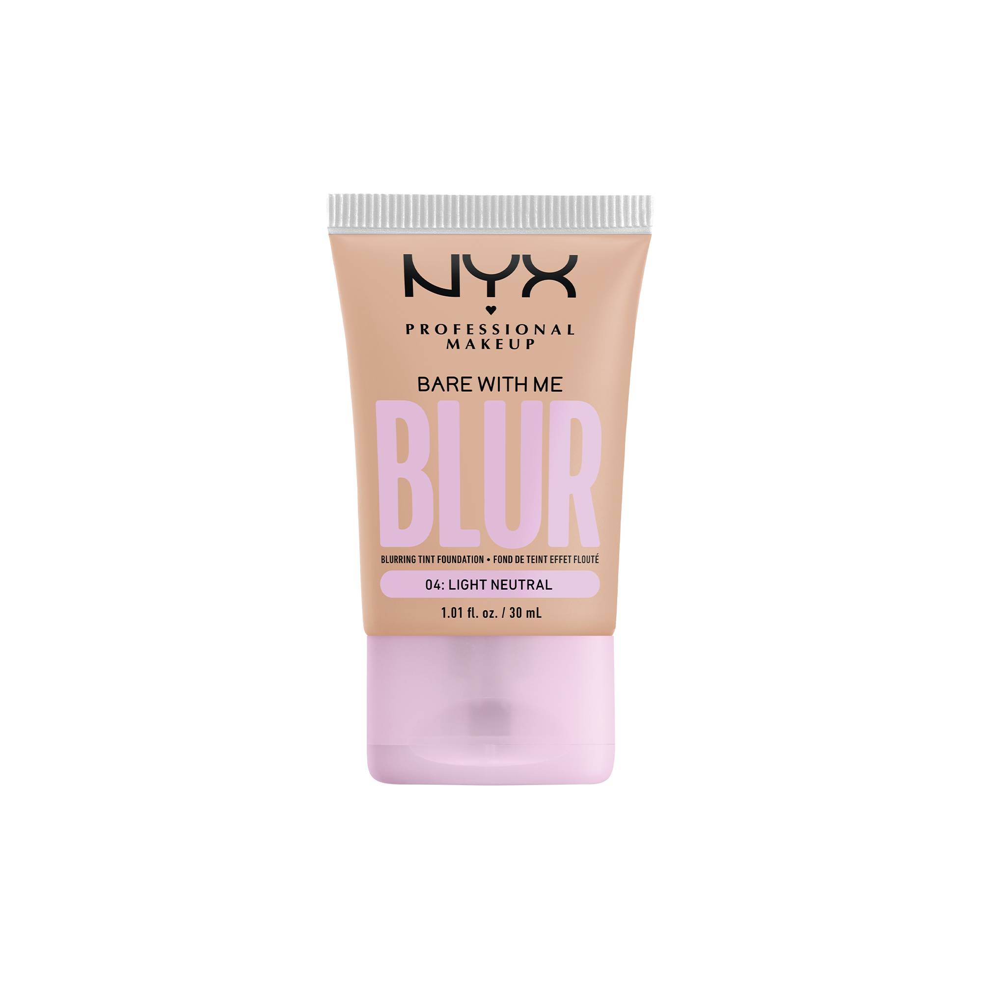 Fond de teint effet flouté Bare With Me Blur Ligth Neutral de la marque NYX Professional Makeup - 1