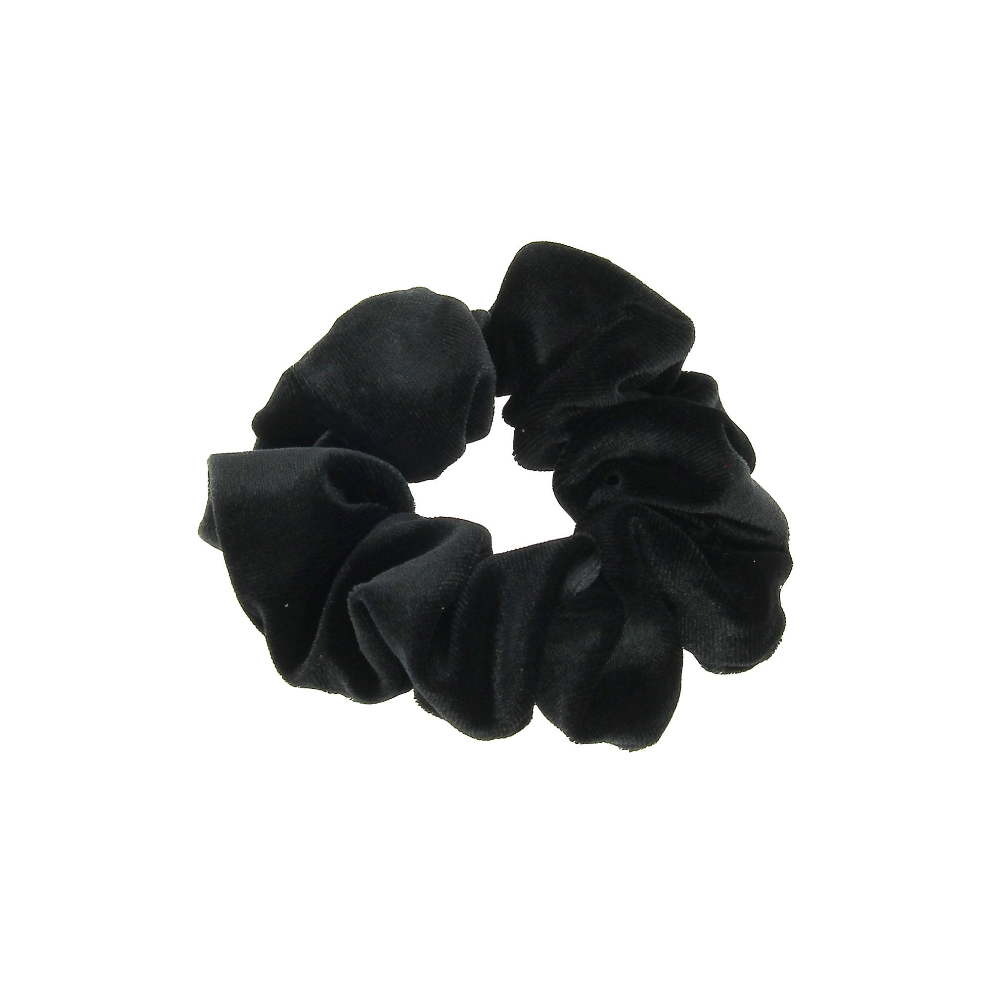 Chouchou velours noir de la marque Coiffeo - 1