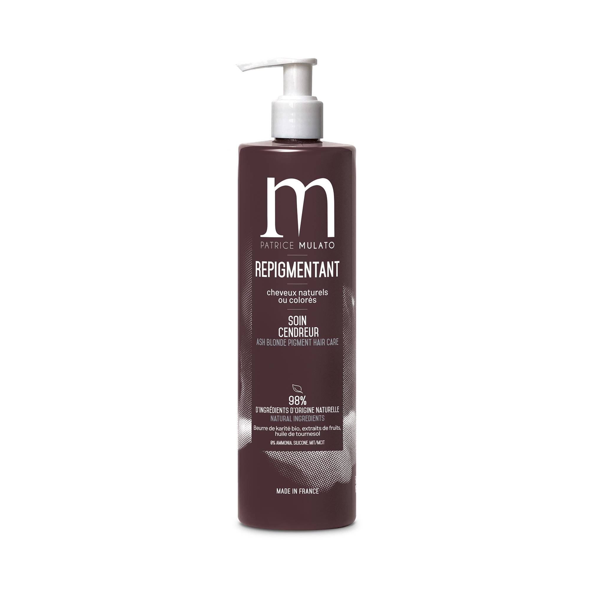 Soin repigmentant cendreur de la marque Mulato Contenance 500ml - 1