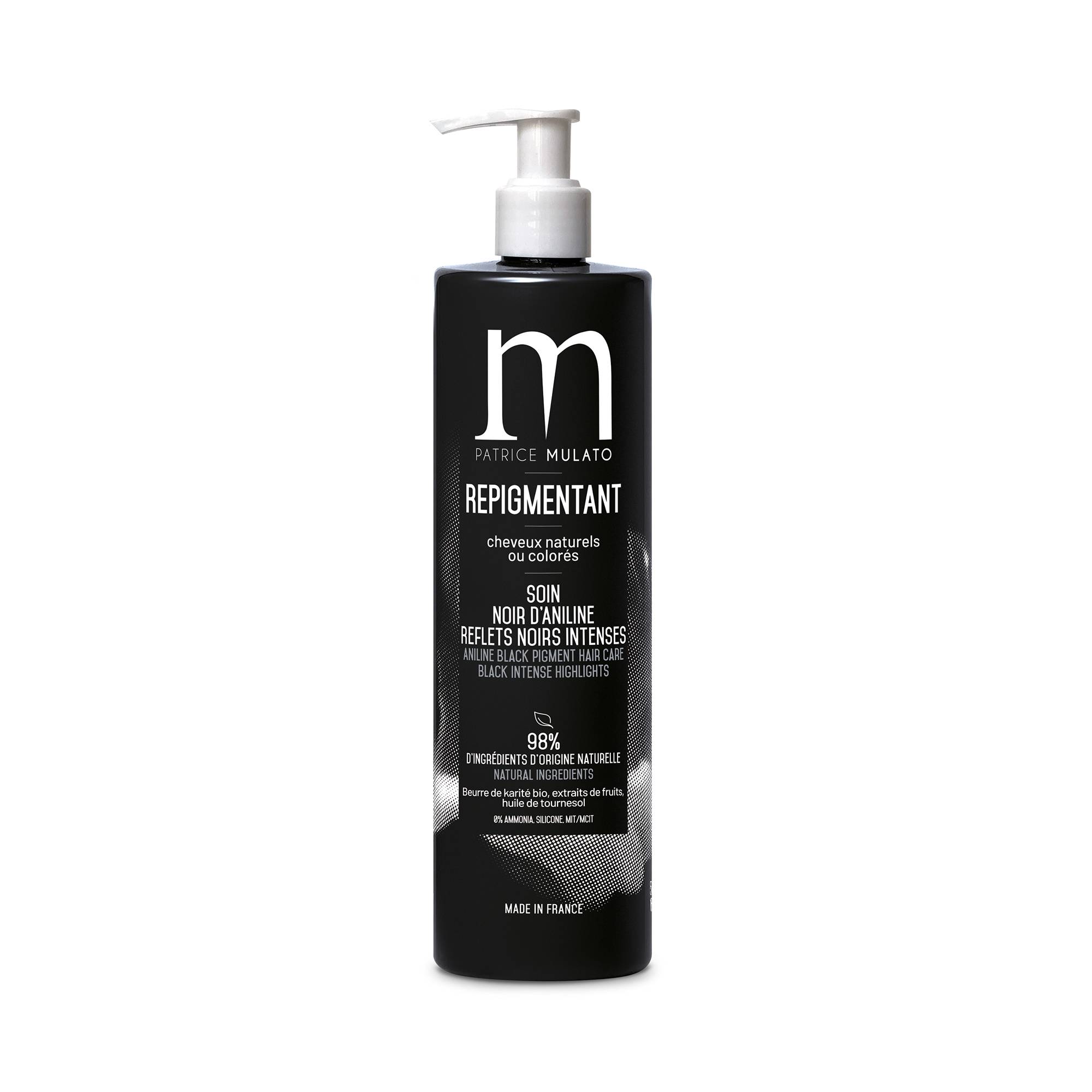 Soin repigmentant noir d'aniline de la marque Mulato Contenance 500ml - 1