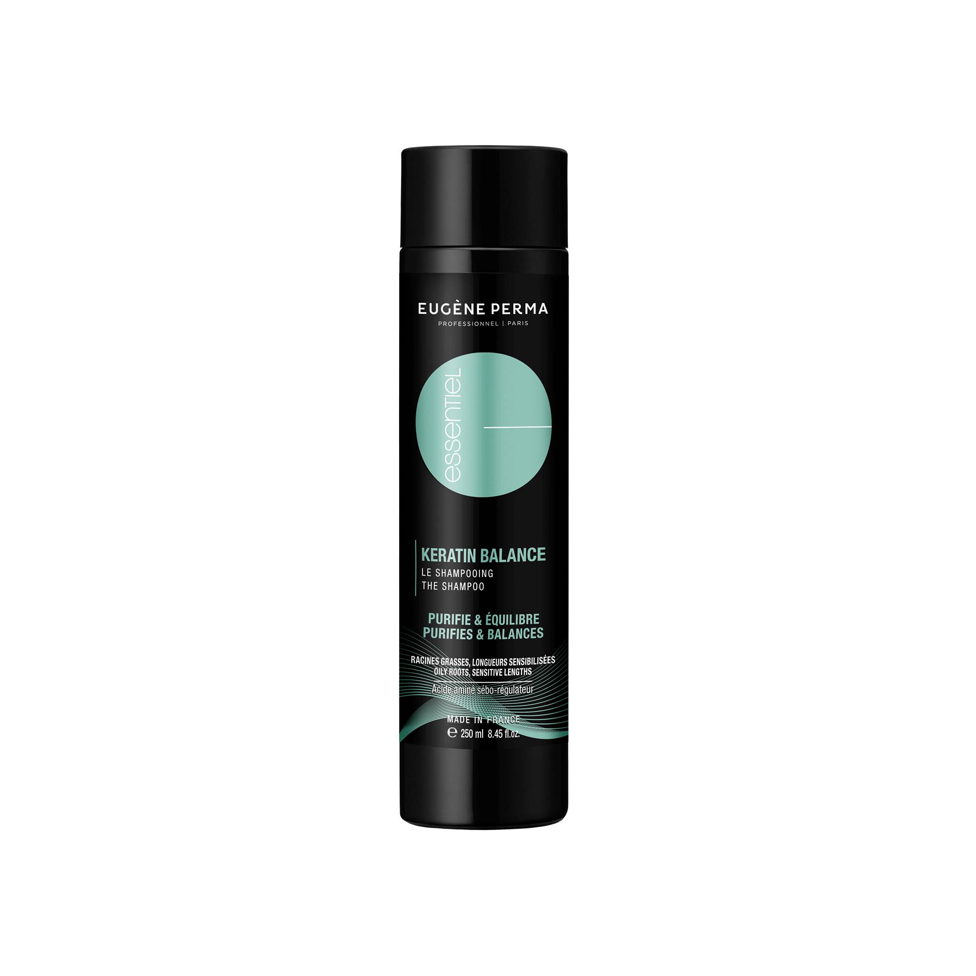 Shampooing rééquilibrant racines grasses pointes sèches de la marque Eugène Perma Contenance 250ml - 1