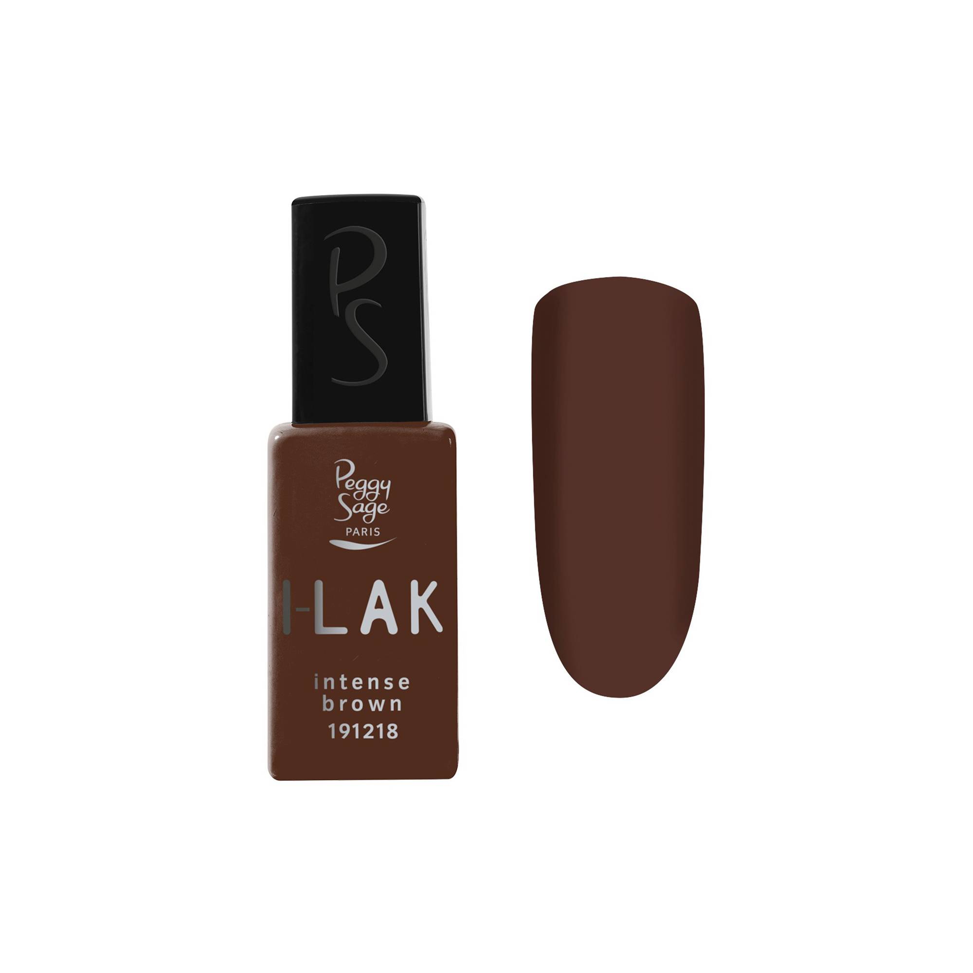 Vernis semi-permanent I-Lak intense brown de la marque Peggy Sage Contenance 11ml - 1