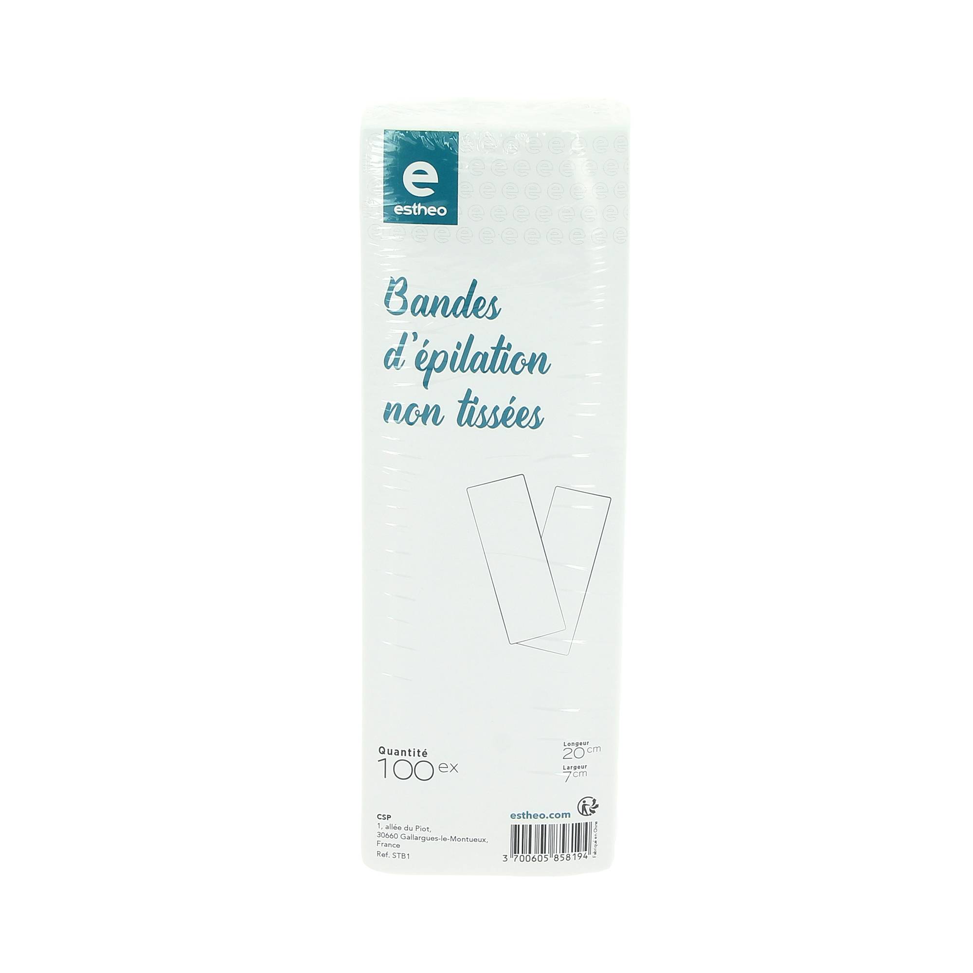 Bandes d'épilation x100 de la marque Estheo - 1