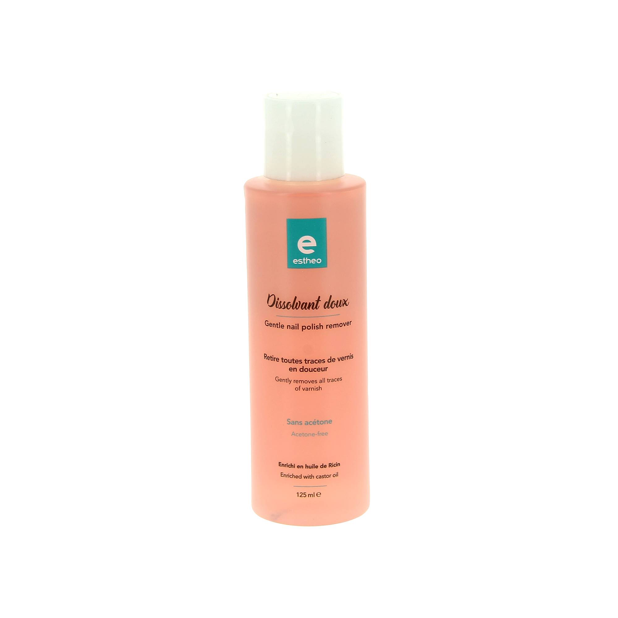 Dissolvant doux sans acétone de la marque Estheo Contenance 125ml - 1