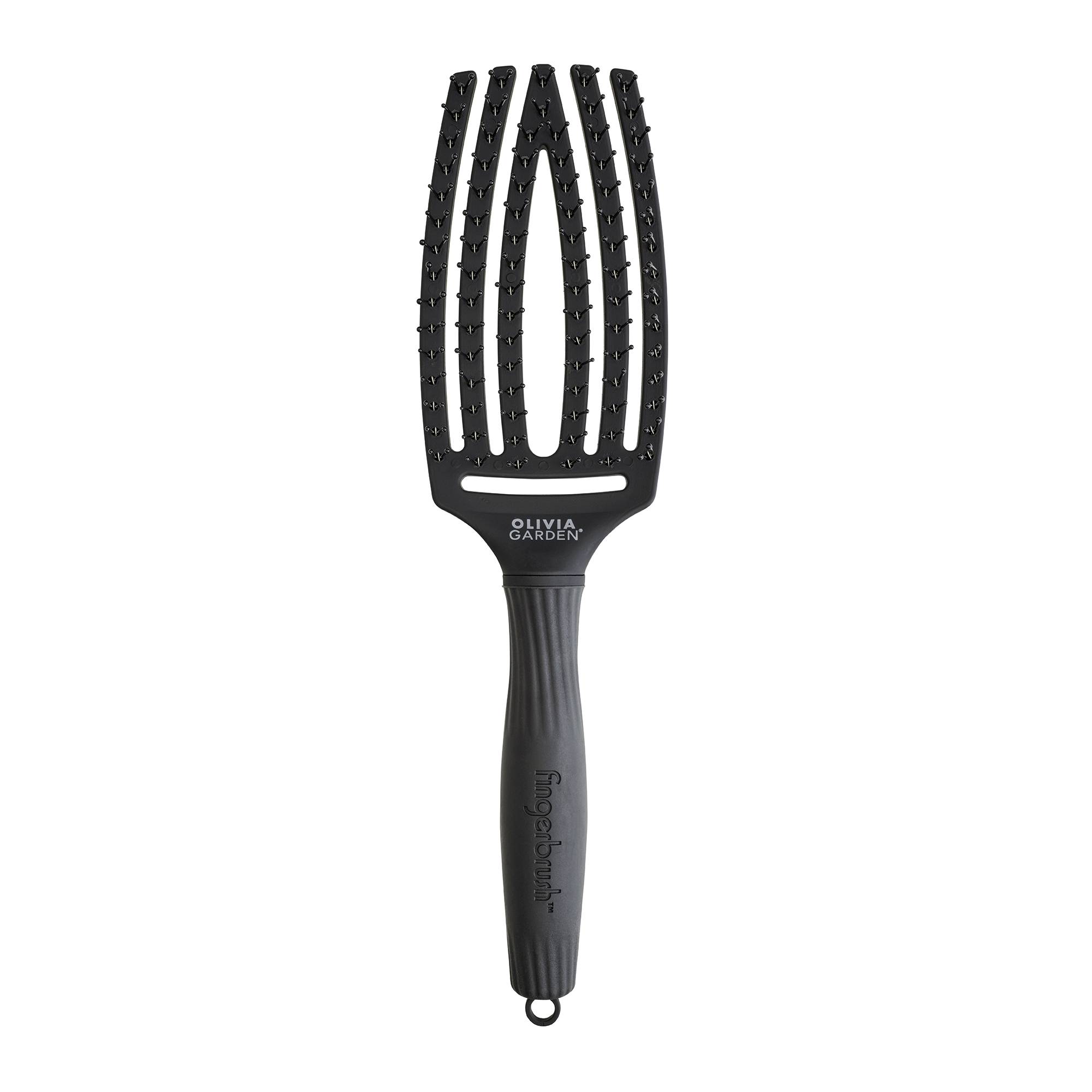 Brosse démêlante Fingerbrush double bristle de la marque Olivia Garden - 1