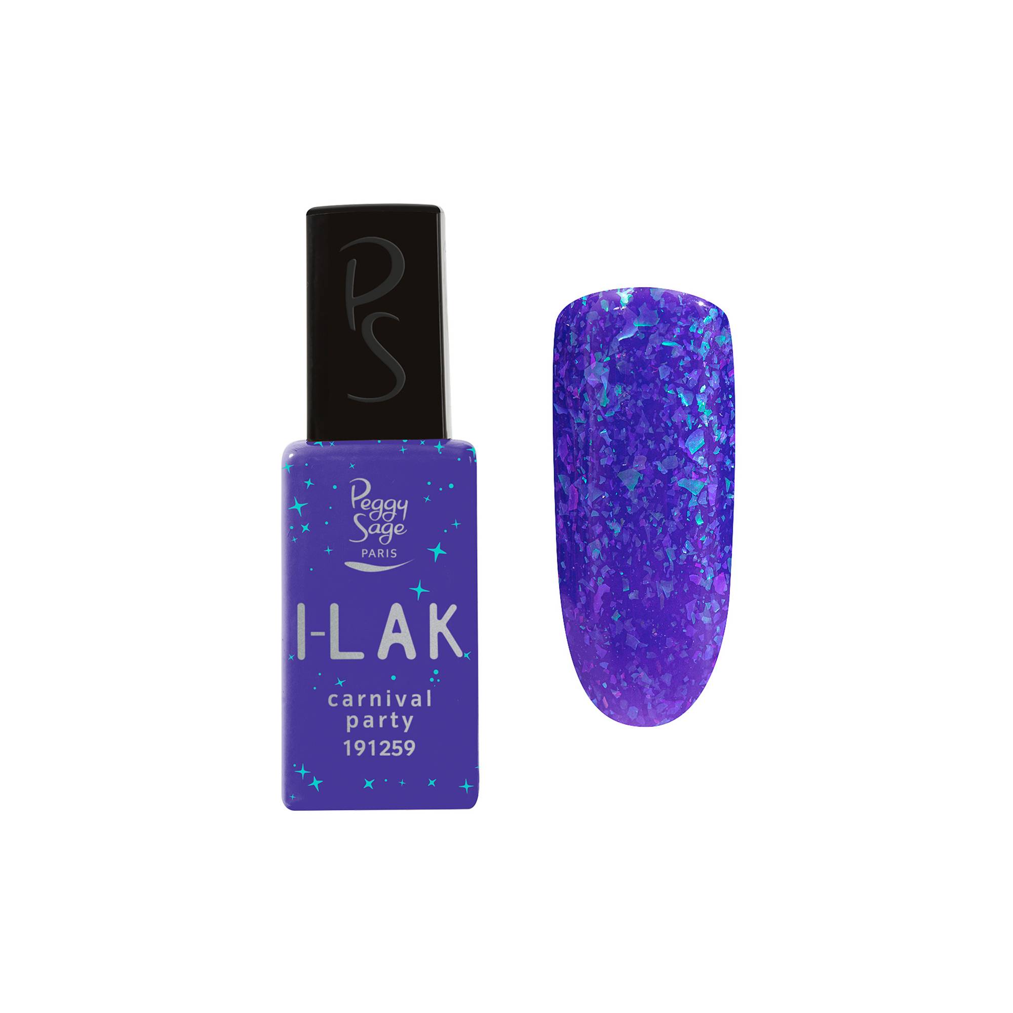 Vernis semi-permanent I-LAK - Carnival Party de la marque Peggy Sage Contenance 11ml - 1