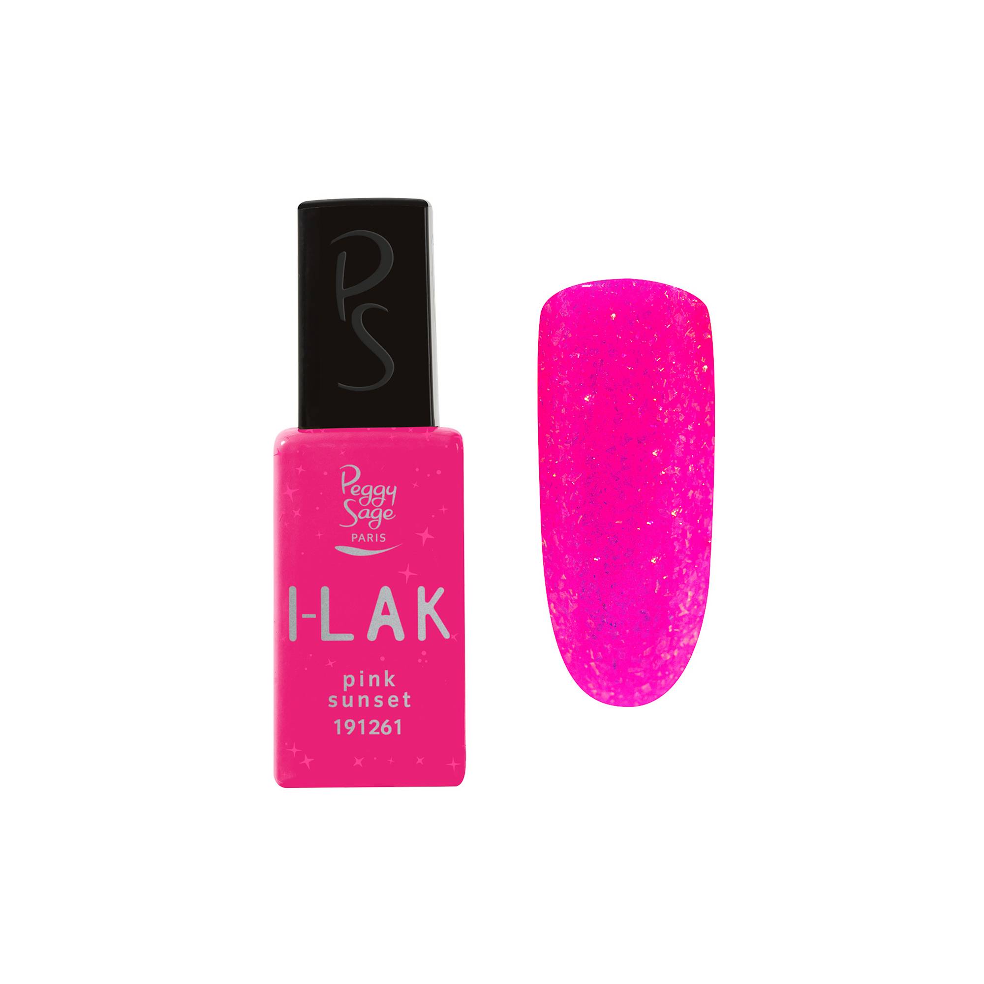 Vernis semi-permanent I-LAK - Pink Sunset de la marque Peggy Sage Contenance 11ml - 1