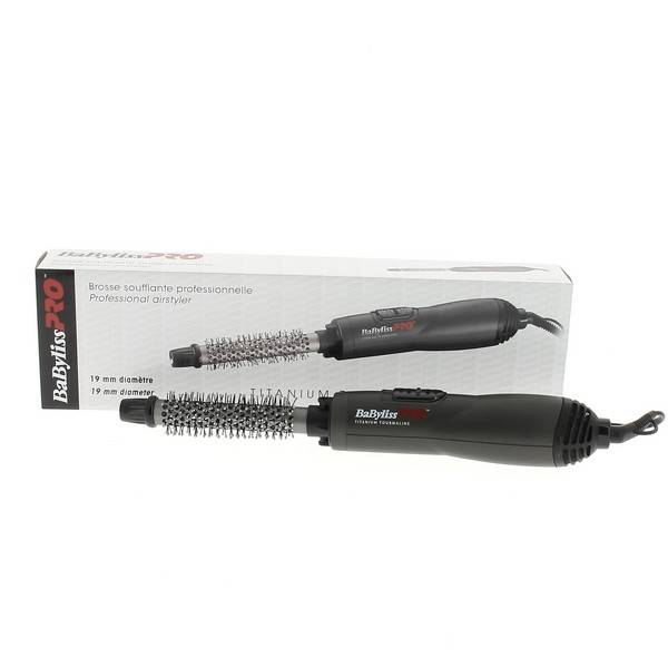 Brosse soufflante Air Styler 19mm Noire de la marque Babyliss Pro - 1
