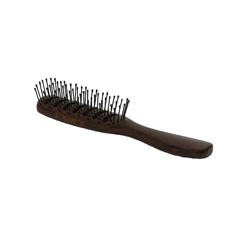 Brosse plate vent en bois de hêtre & poils nylon de la marque Pure Men Tolerance - 1