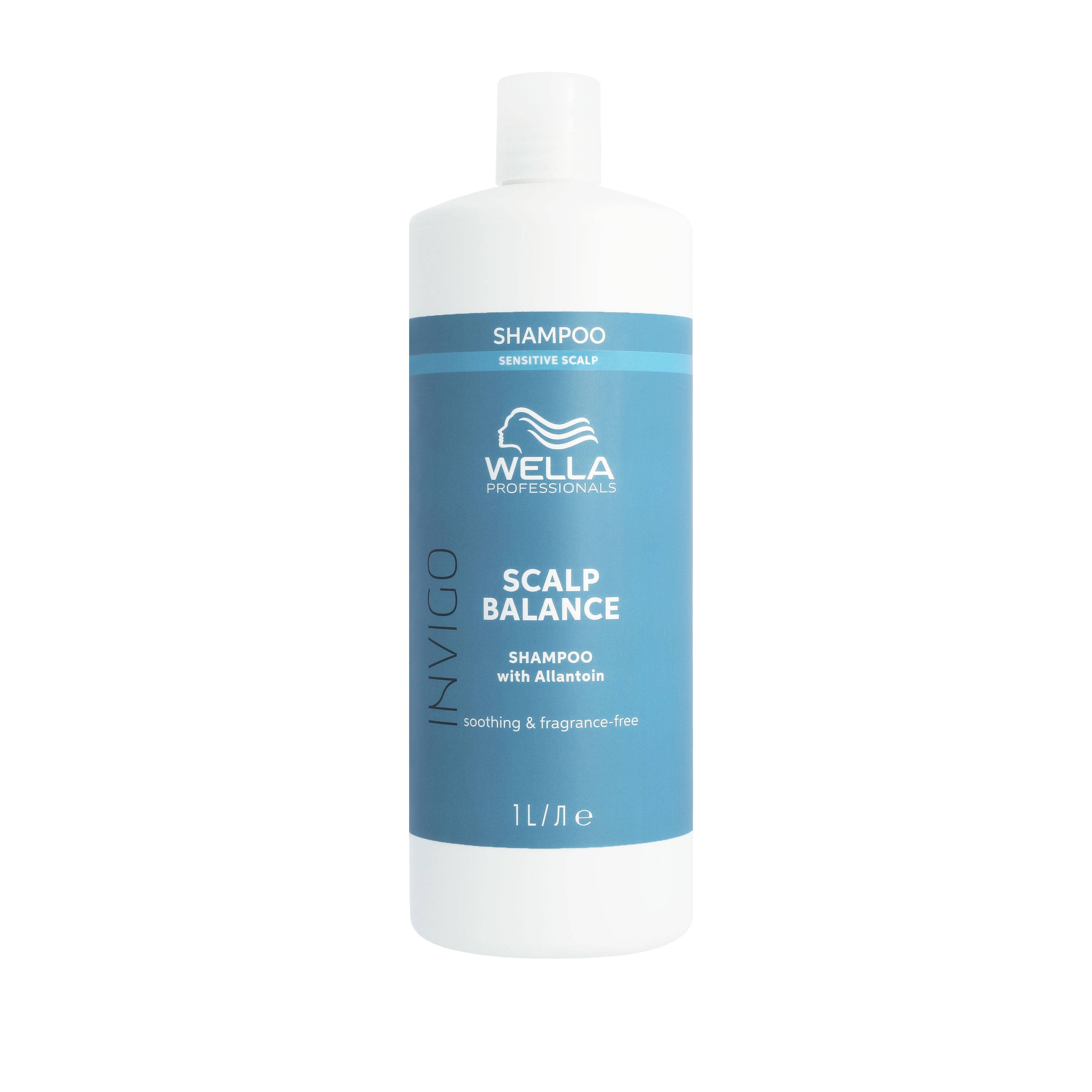 Shampoing cuir chevelu sensible Senso Calm Balance de la marque Wella Professionals Contenance 1000ml - 1