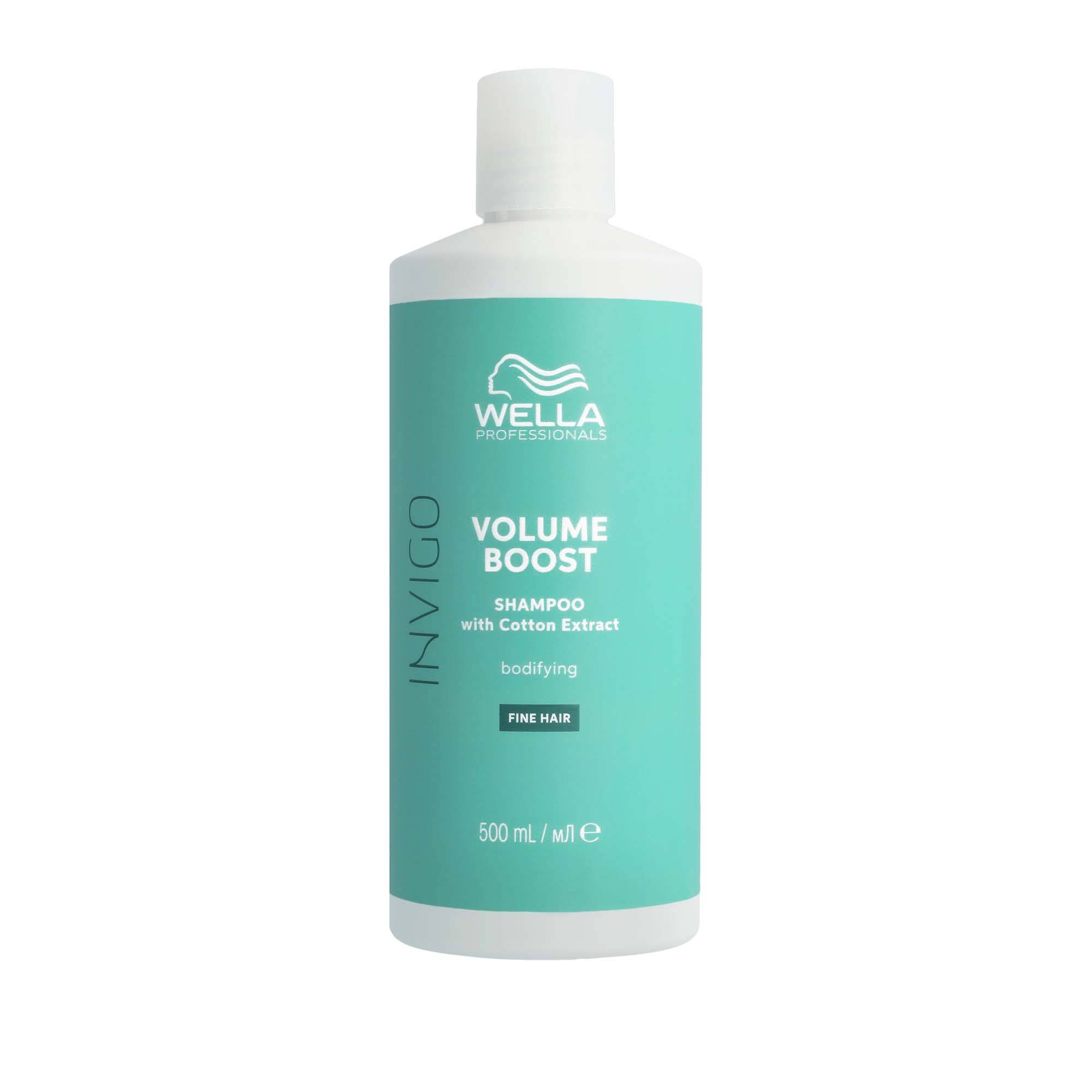 Shampoing volume Volume Boost de la marque Wella Professionals Contenance 500ml - 1