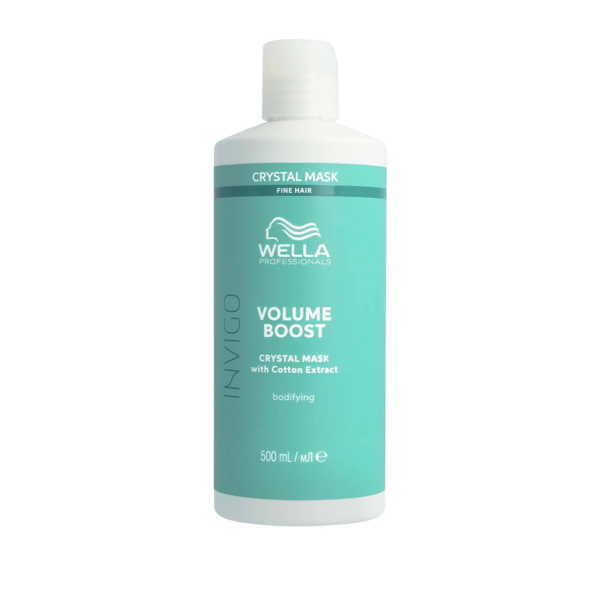 Masque crystal Volume Boost de la marque Wella Professionals Contenance 500ml - 1