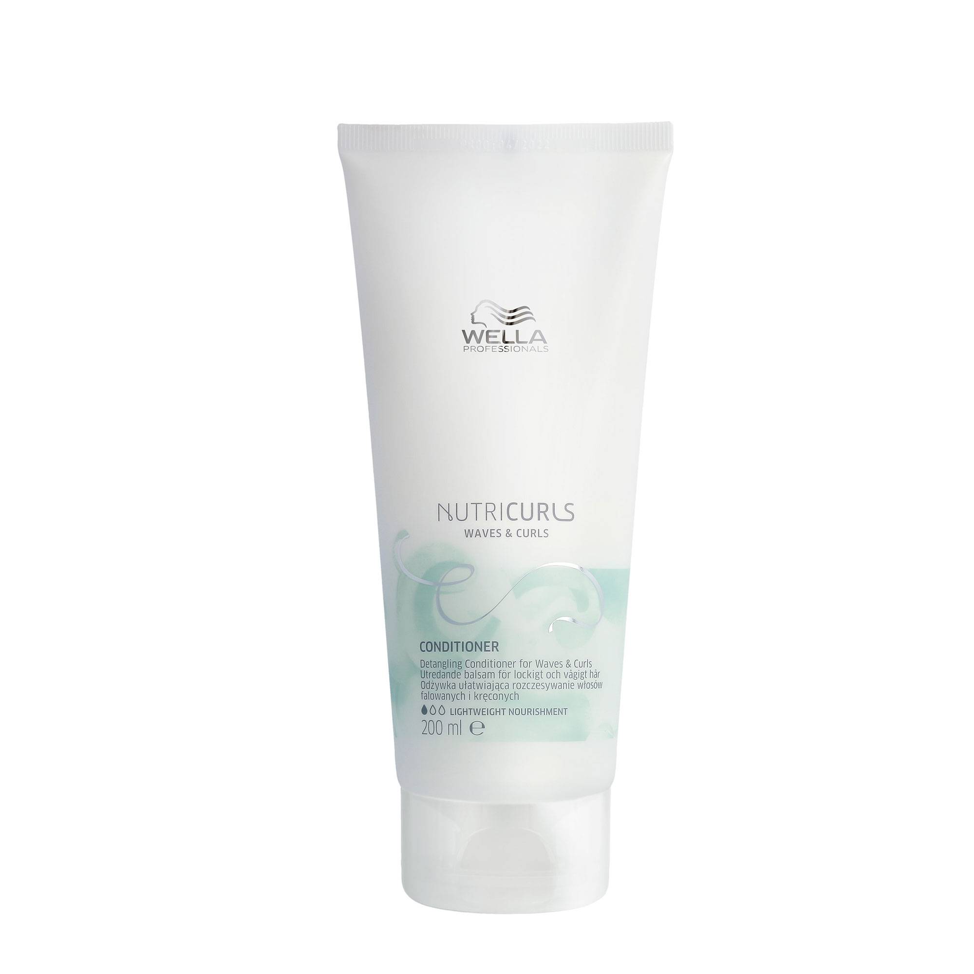 Après-shampoing cheveux bouclés et ondulés Nutricurls Waves & Curls de la marque Wella Professionals Contenance 200ml - 1