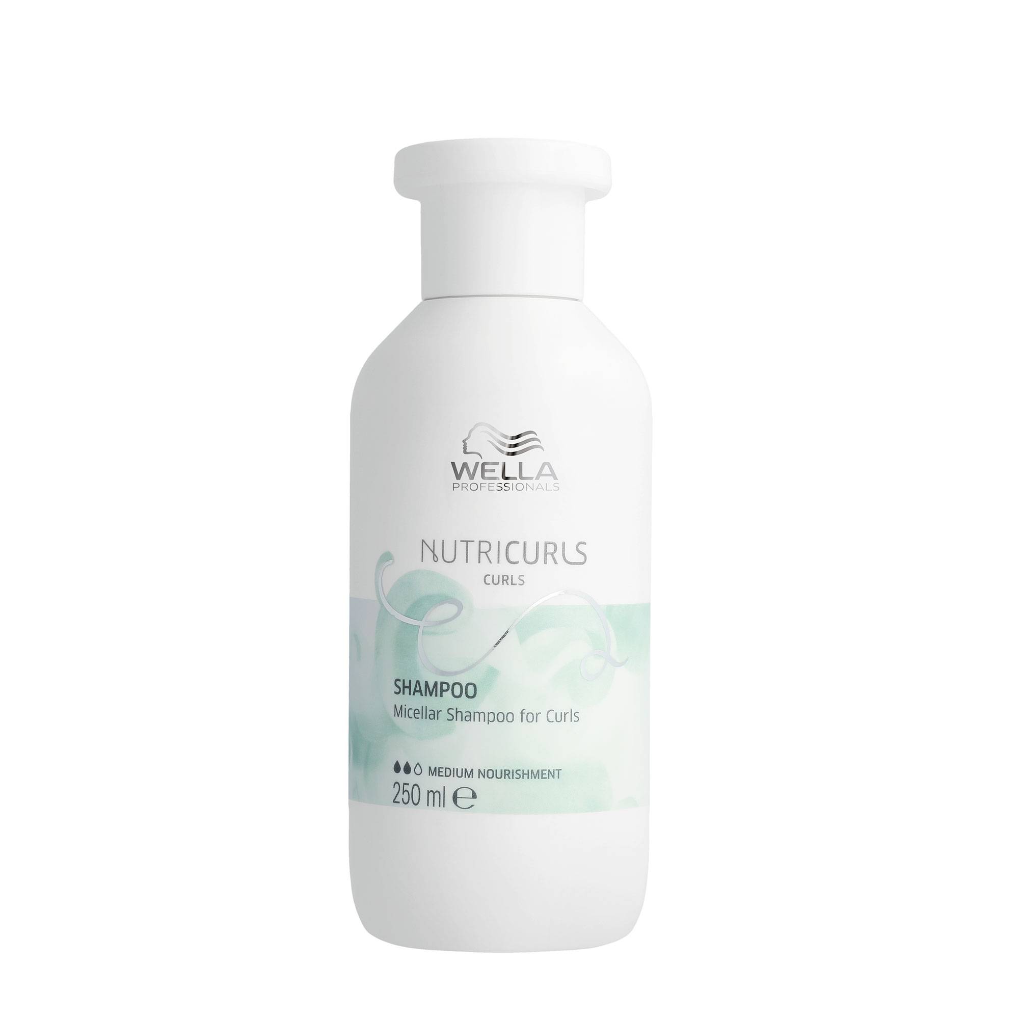 Shampoing micellaire cheveux bouclés Nutricurls de la marque Wella Professionals Contenance 250ml - 1