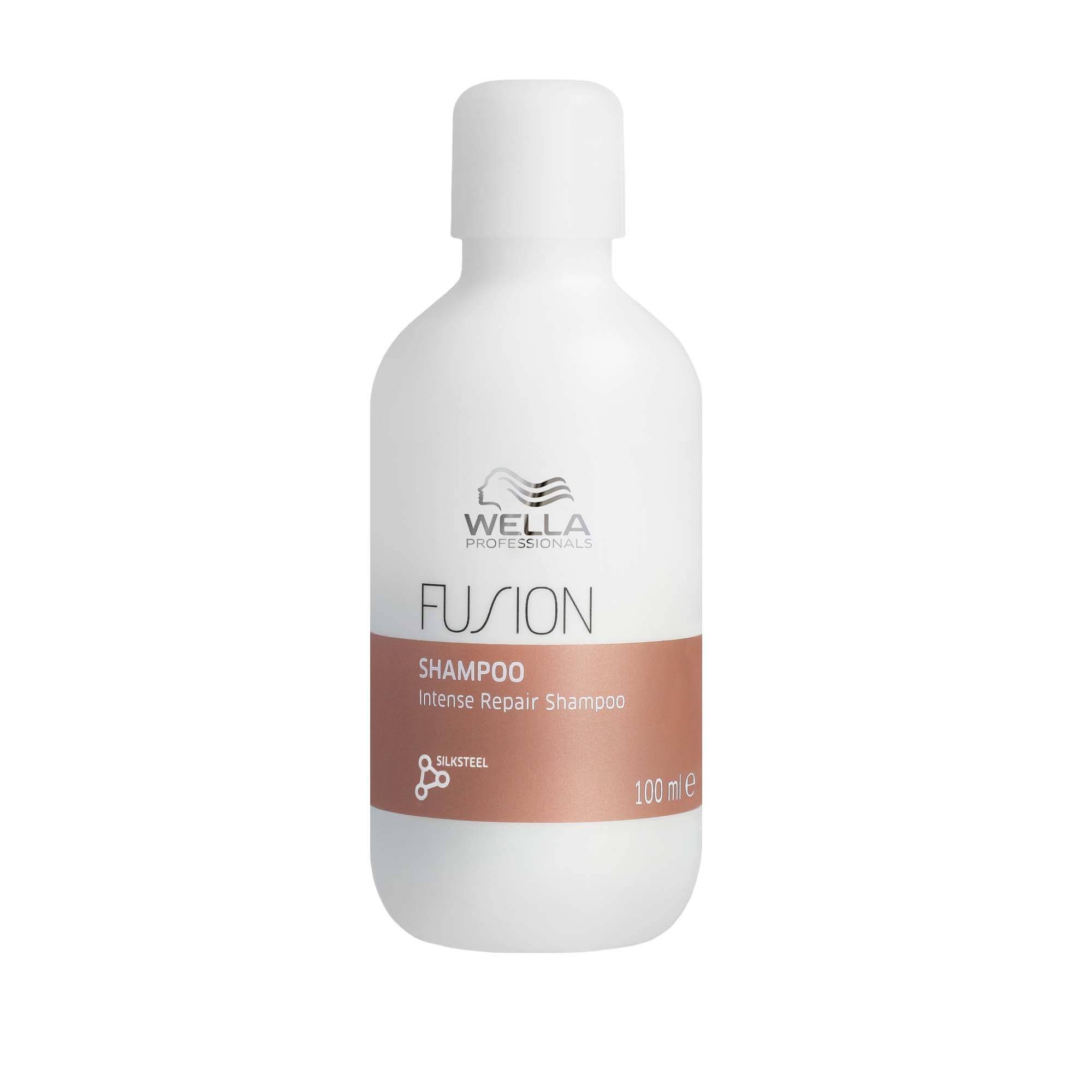 Shampoing réparation intense Fusion de la marque Wella Professionals Contenance 100ml - 1