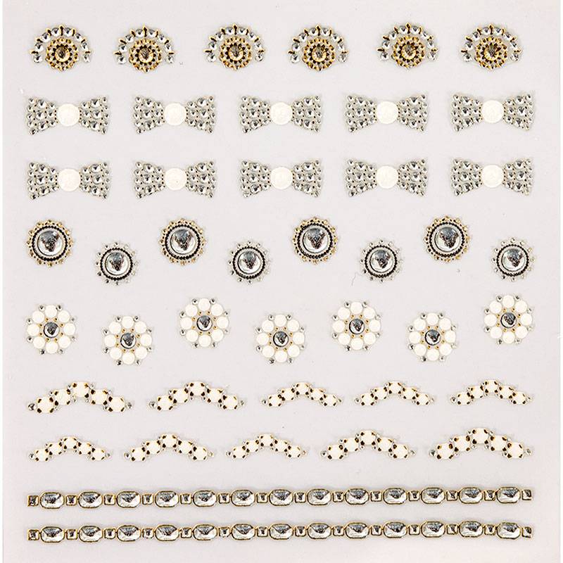 Décors adhésifs pour ongles Strass - Jewel de la marque Peggy Sage - 1