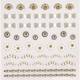 Décors adhésifs pour ongles Strass - Jewel - 1 Décors adhésifs pour ongles Strass - Jewel de la marque Peggy Sage - 1